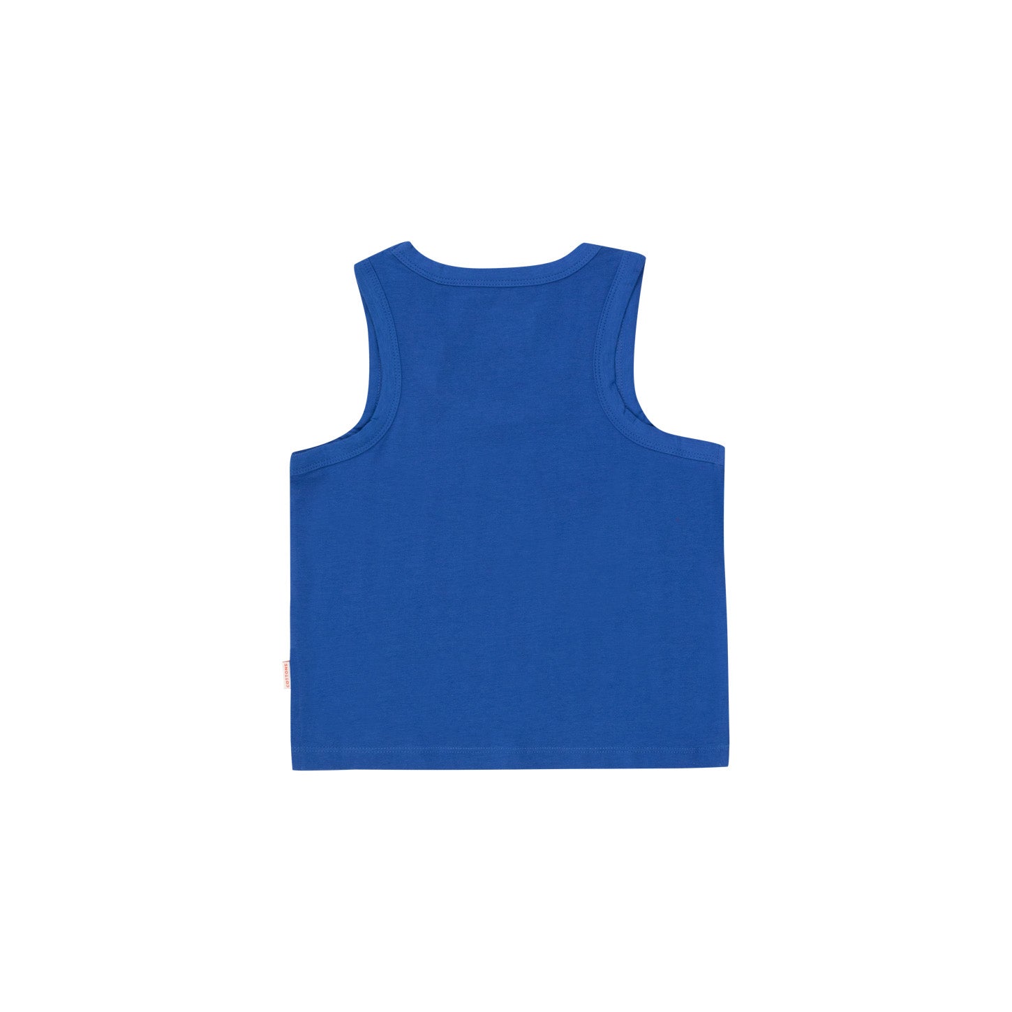 Boys & Girls Blue Logo Cotton Vest