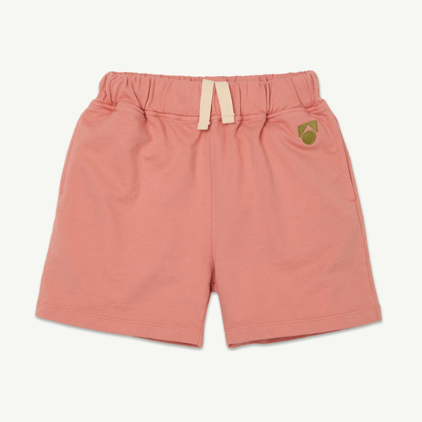 Boys & Girls Pink Cotton Shorts