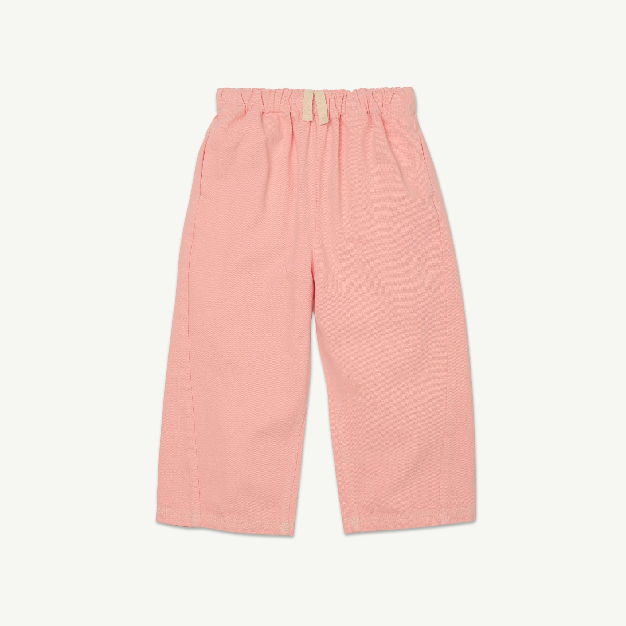 Girls Pink Cotton Trousers