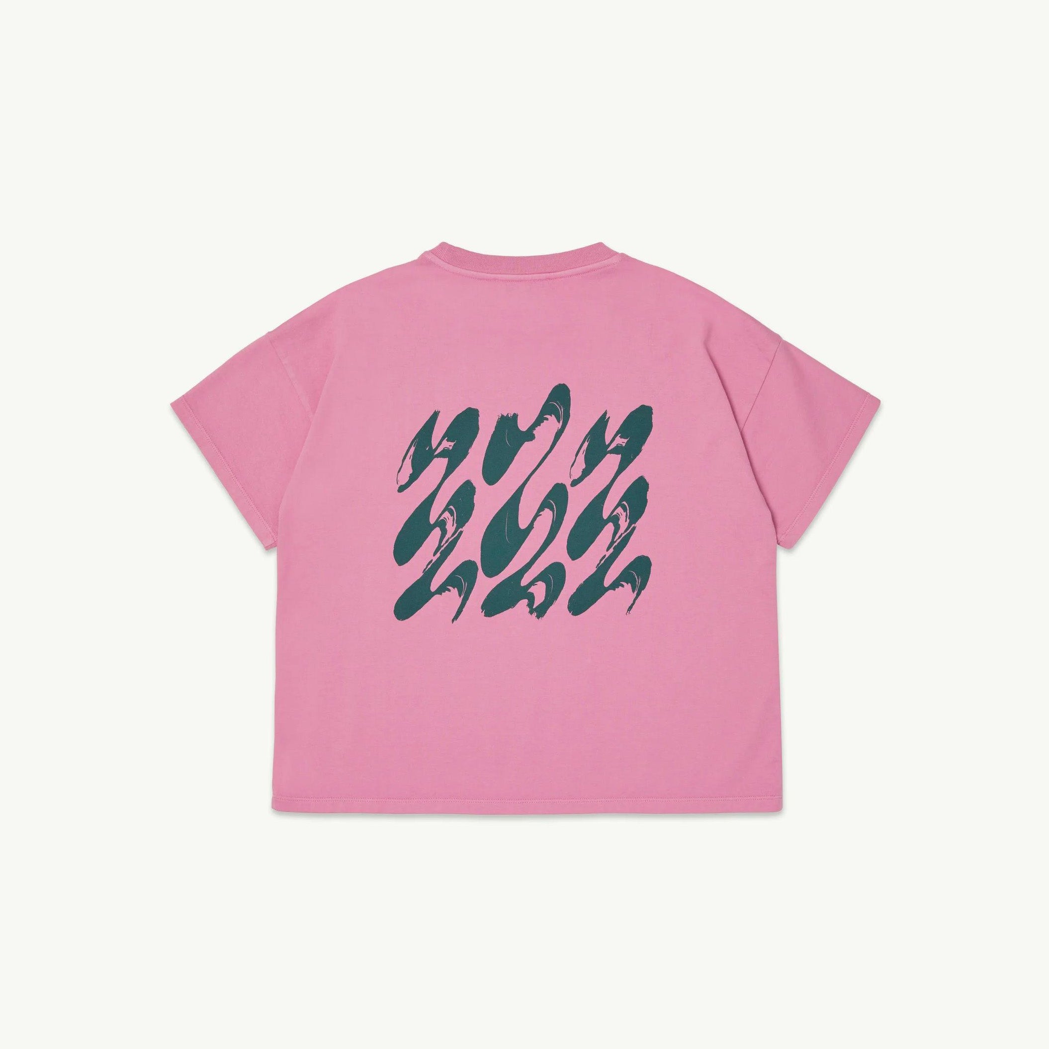 Boys & Girls Pink Logo Cotton T-Shirt