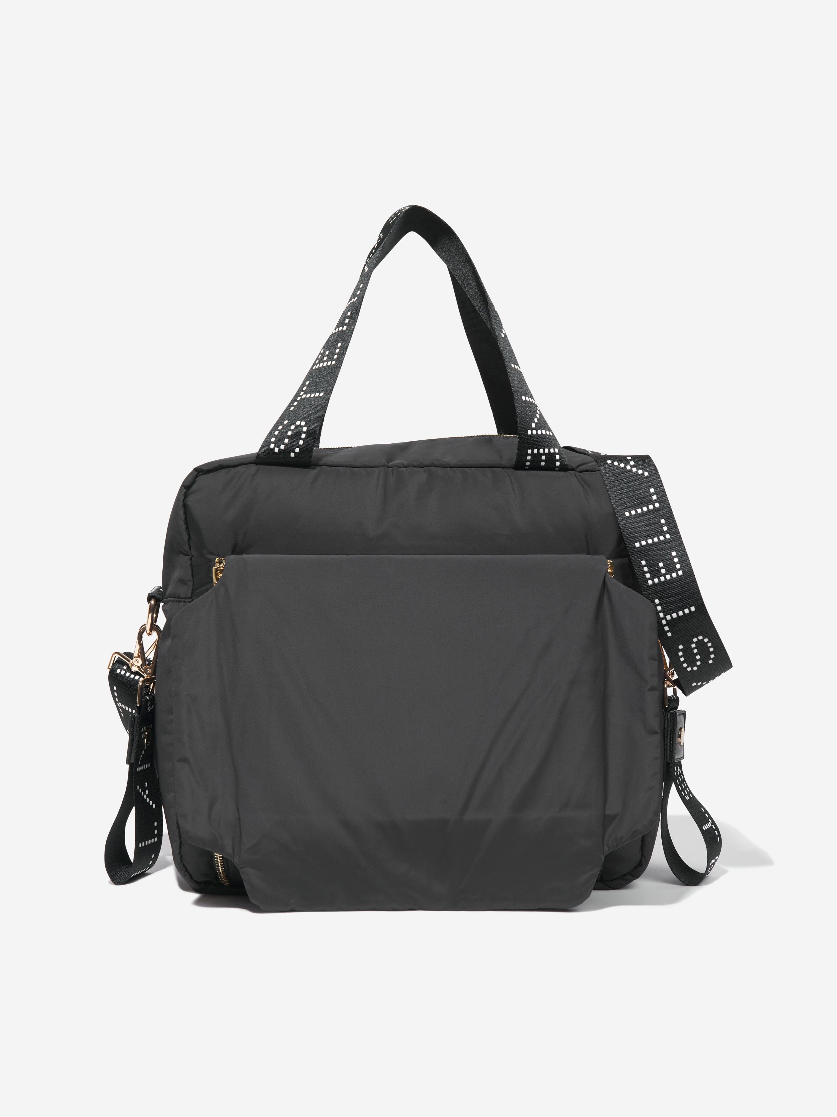 Stella McCartney Baby Logo Changing Bag in Black (36cm)