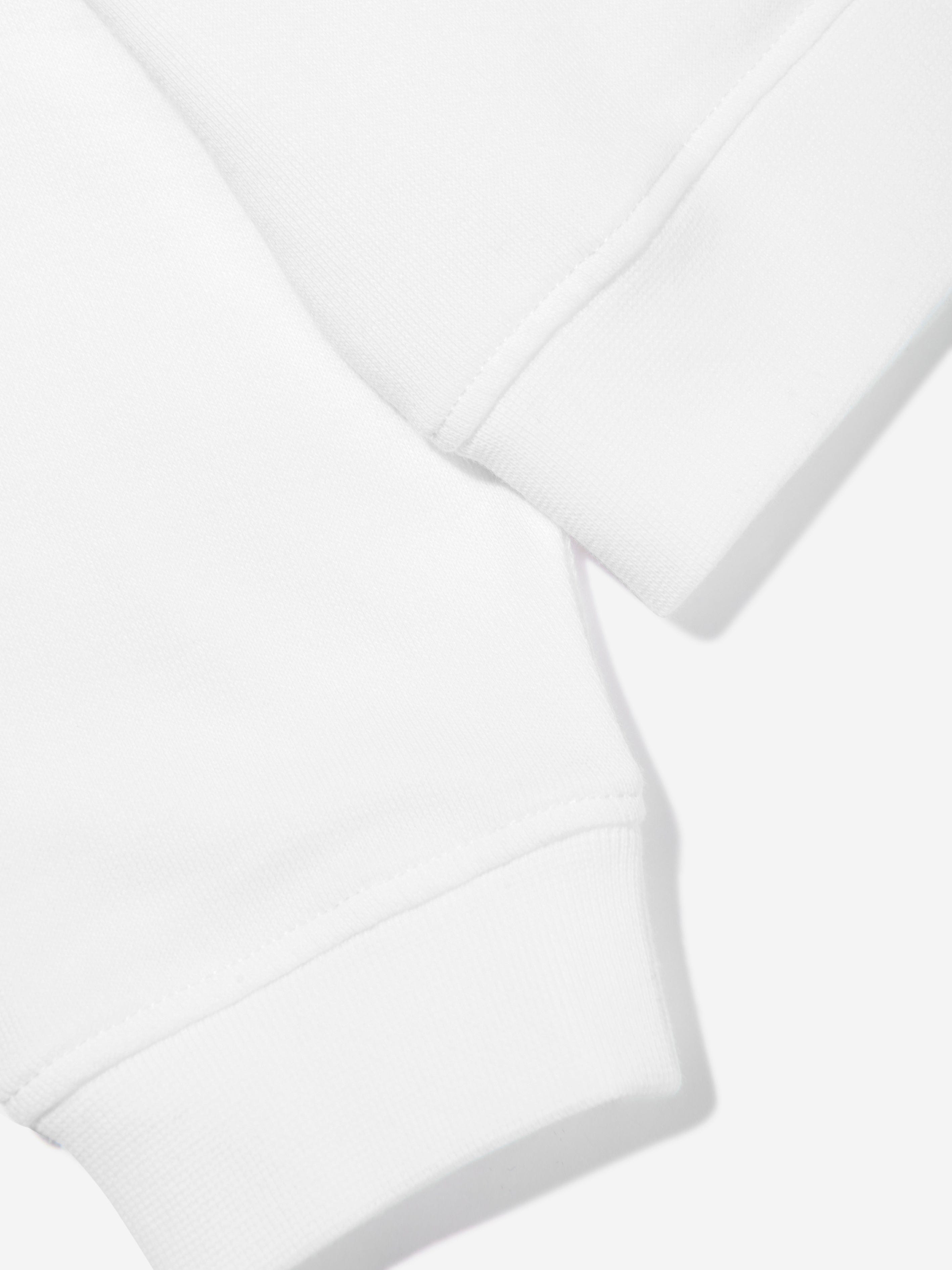 Stella McCartney Girls Logo Sweatshirt in White