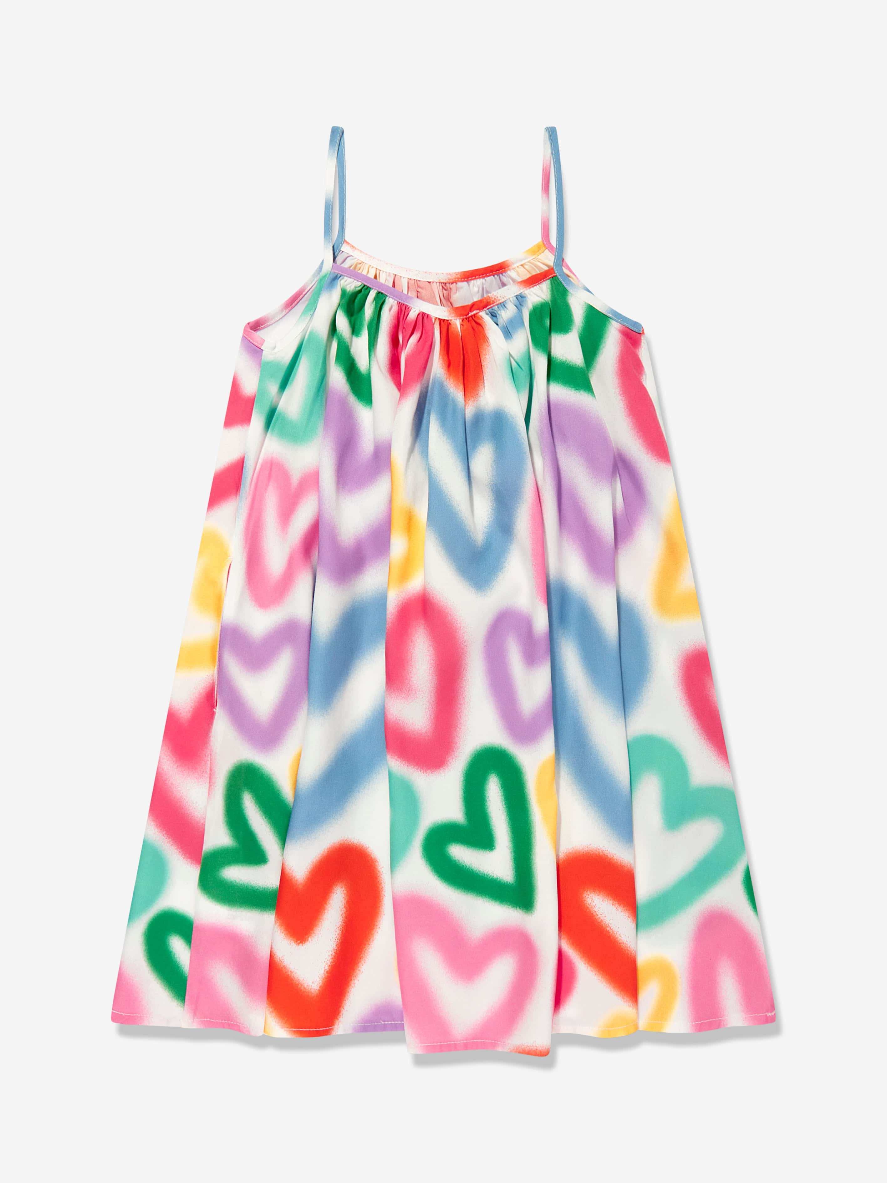 Girls Heart Sundress in Multicolour