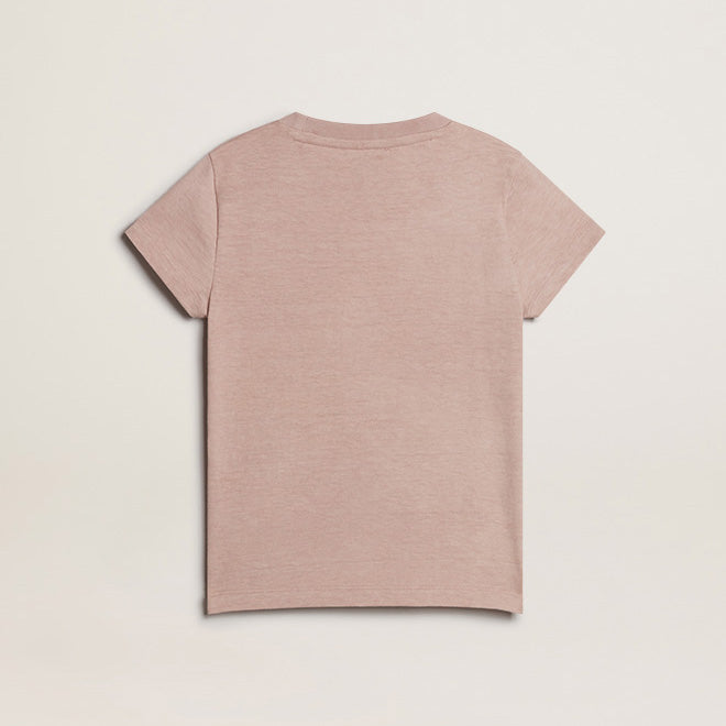 Boys & Girls Grey Logo Cotton T-Shirt