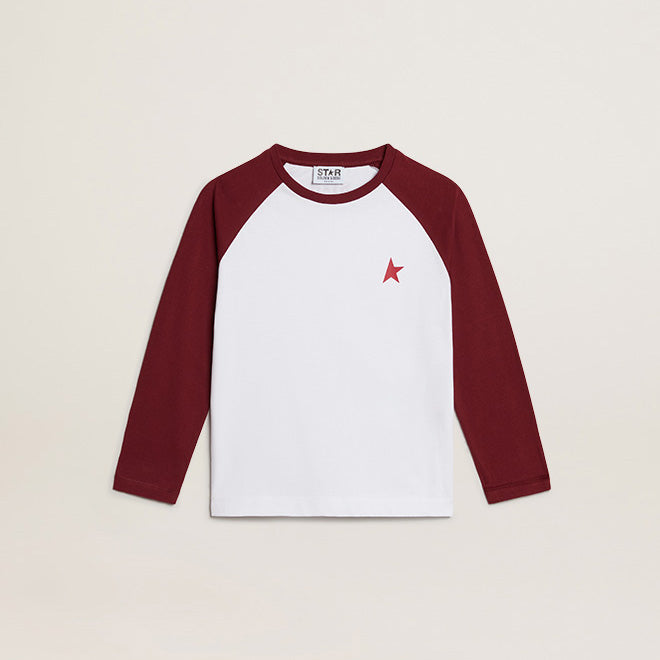 Boys & Girls Wine Cotton T-Shirt