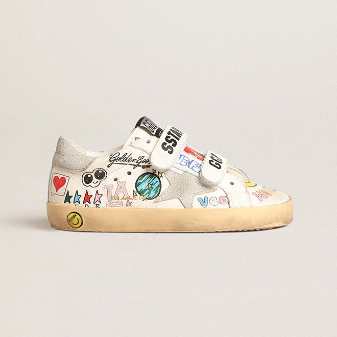 Boys & Girls Multicolor Pattern Shoes