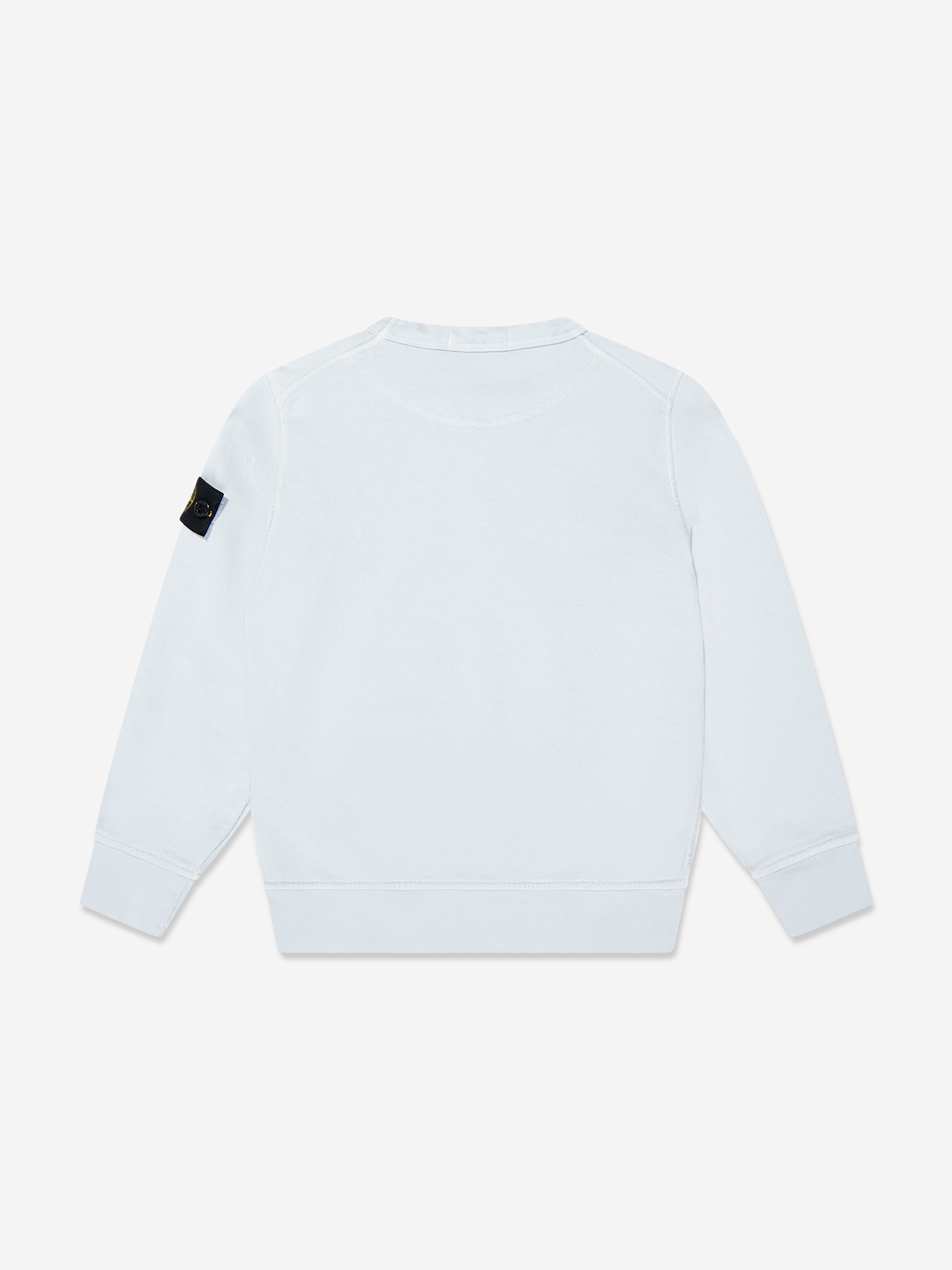 Stone Island Boys Logo Sweatshirt in Blue