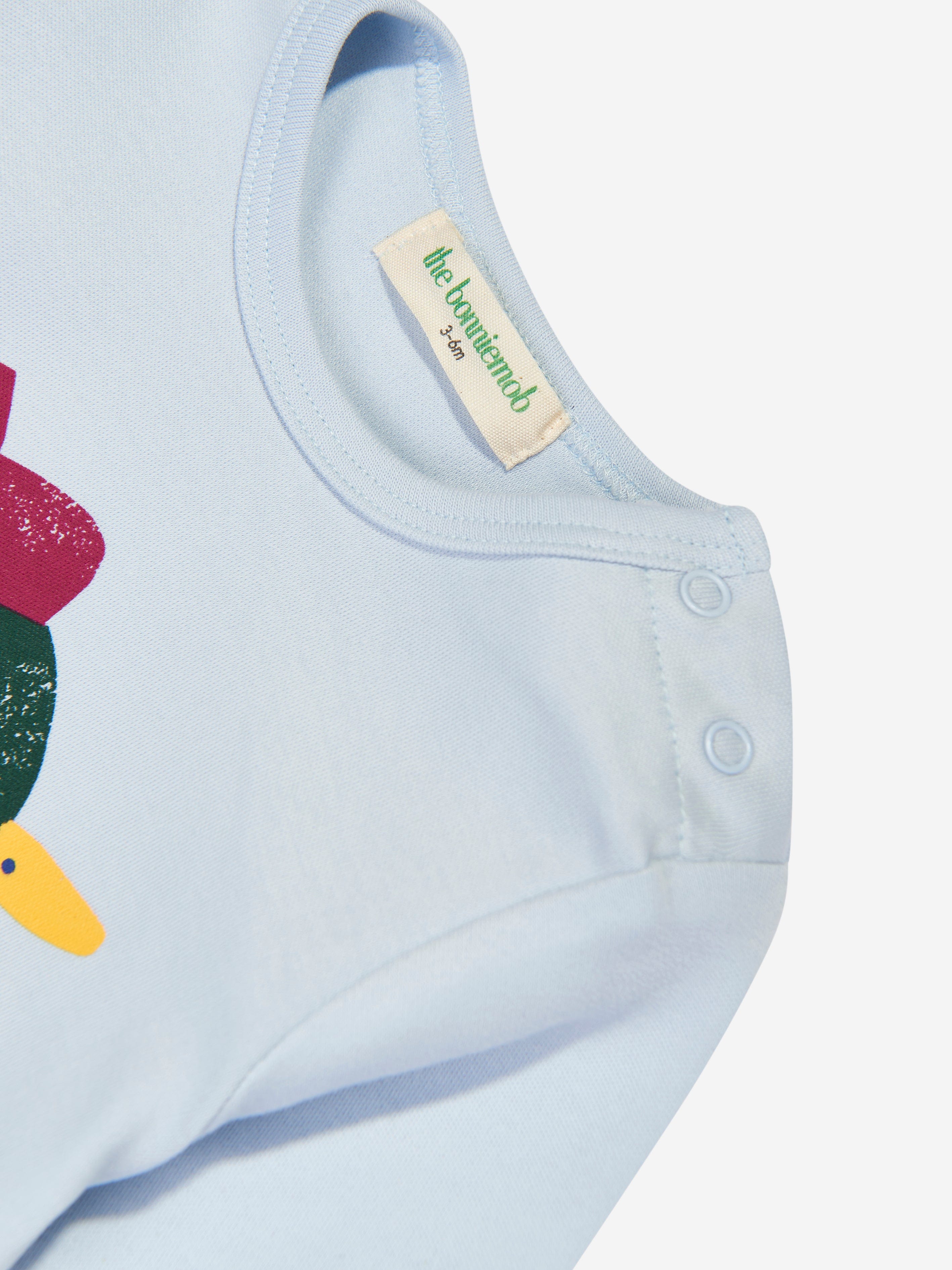 Baby Boys Birch Mallard Romper in Blue