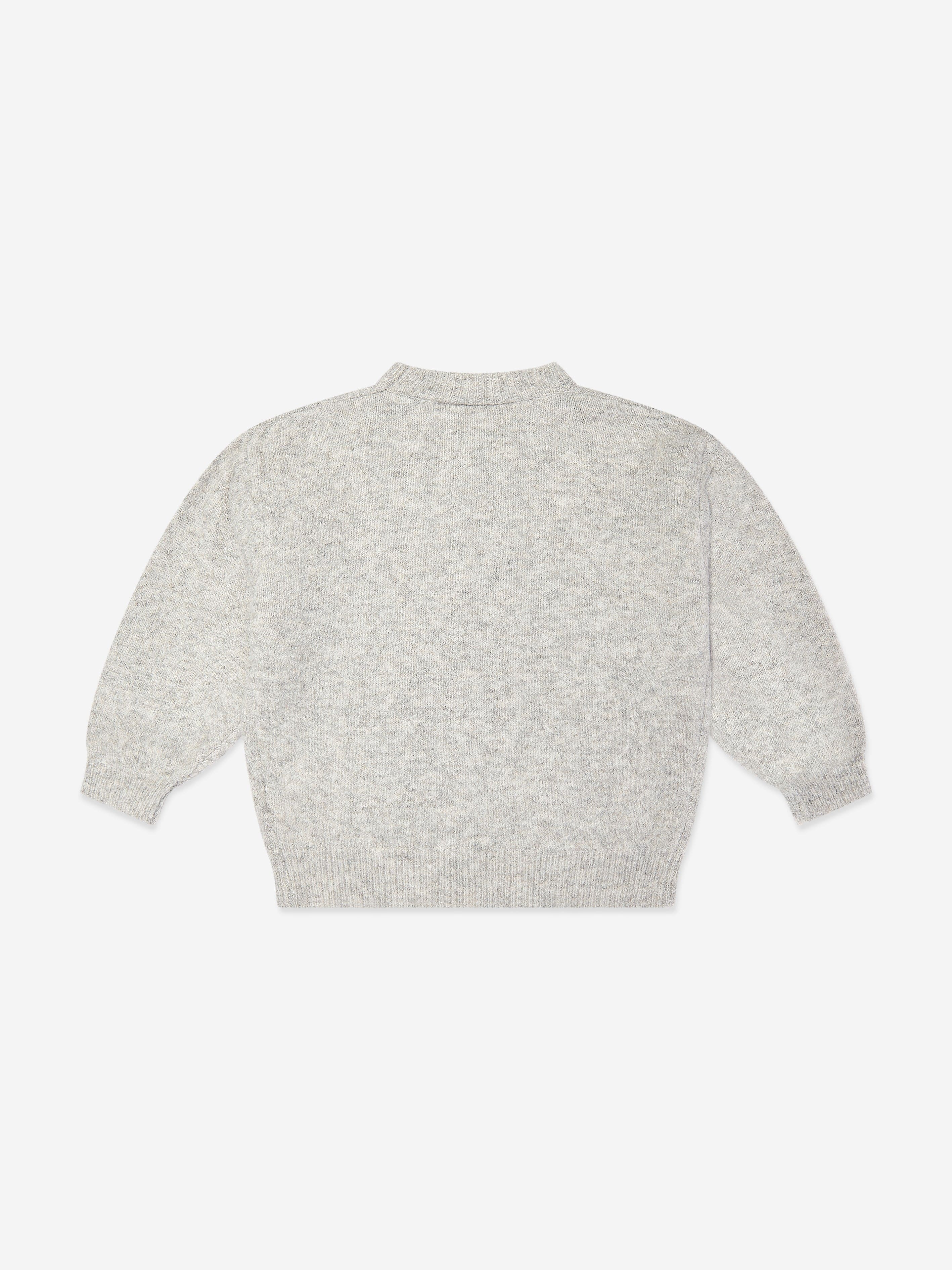 The Couture Club Kids CTRE Sweatshirt in Grey