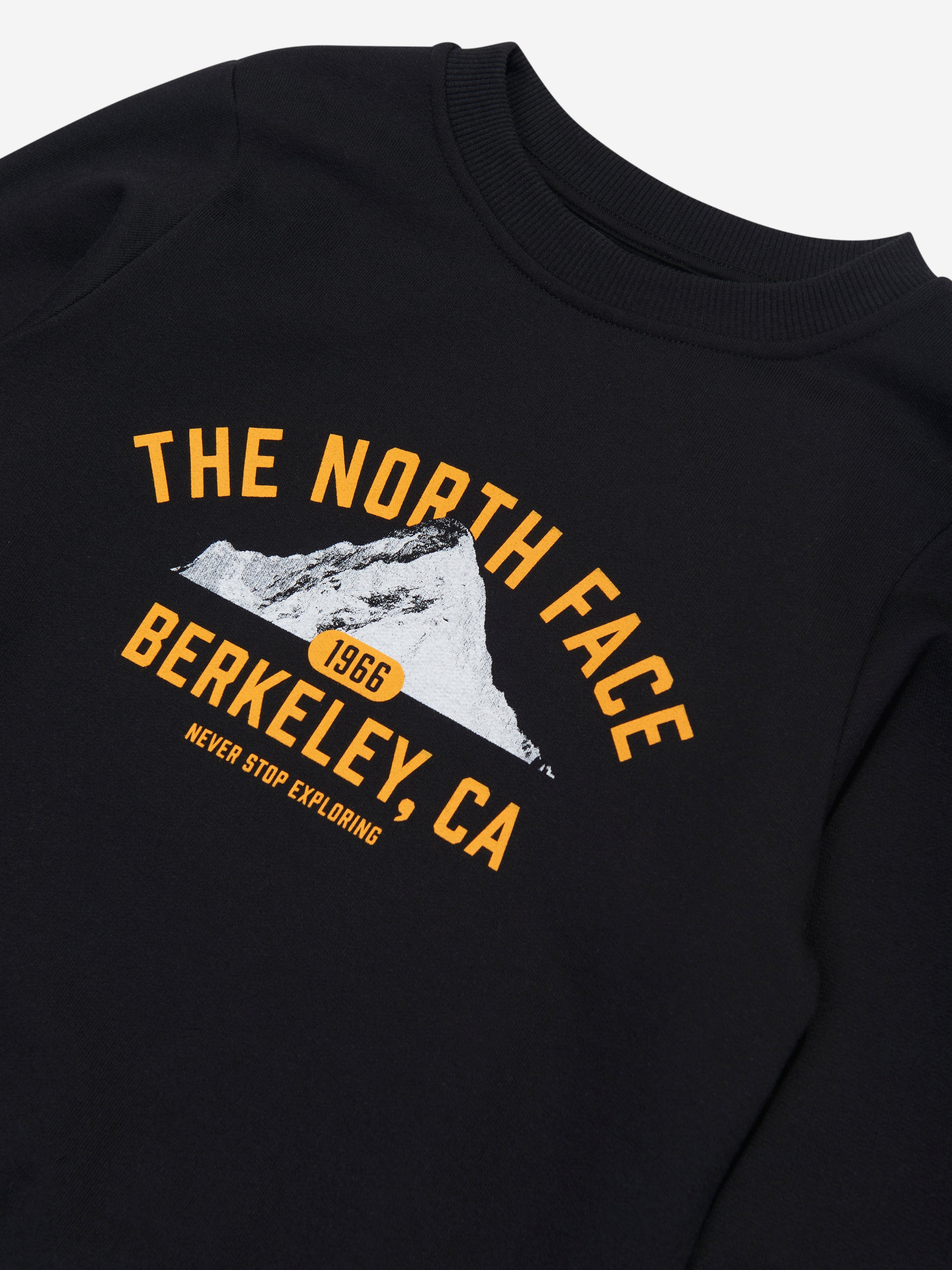 The North Face Kids Varsity Grahic Relaxed Sweatshirt in Black
