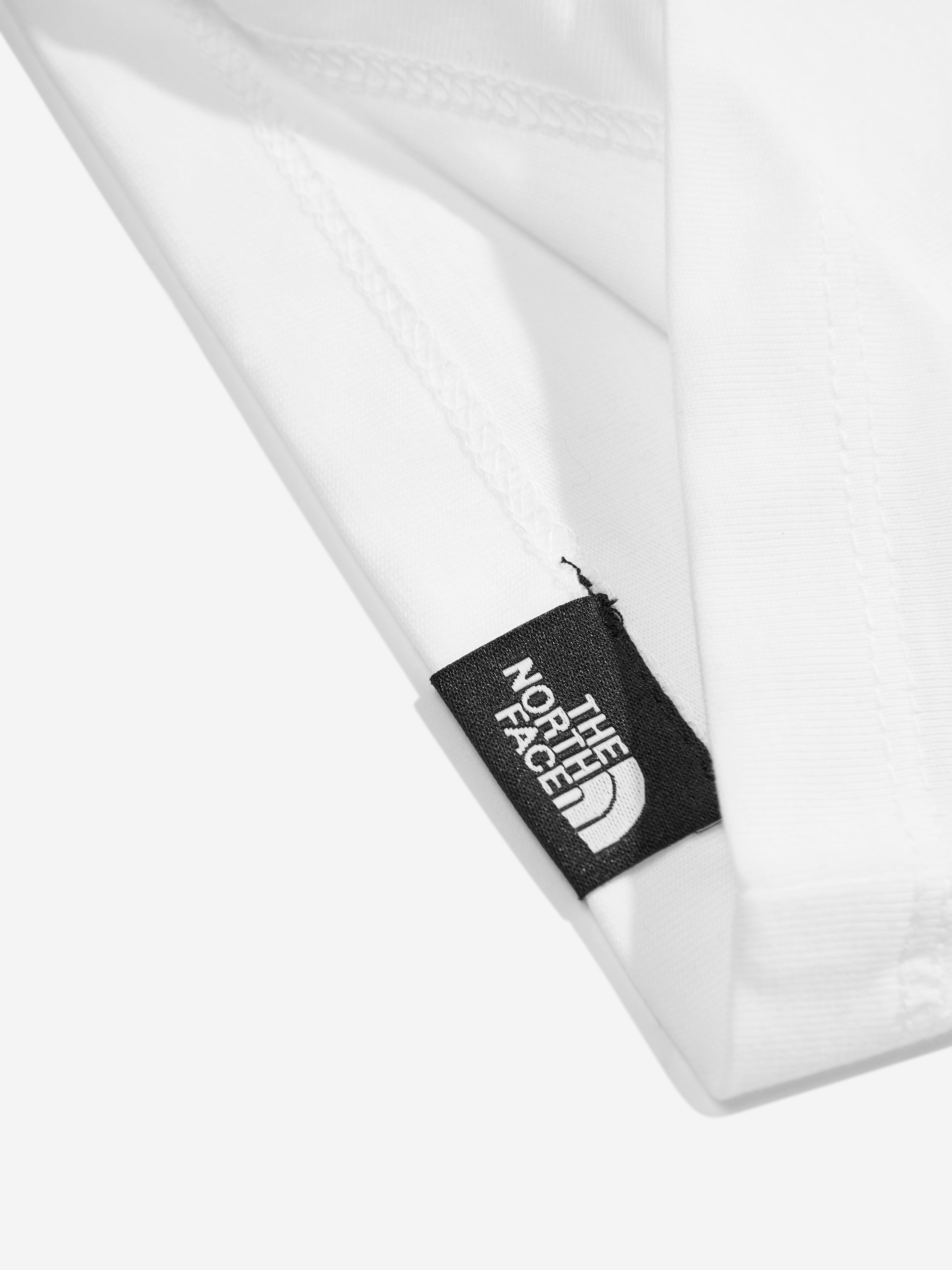 The North Face Boys Easy Long Sleeve T-Shirt in White