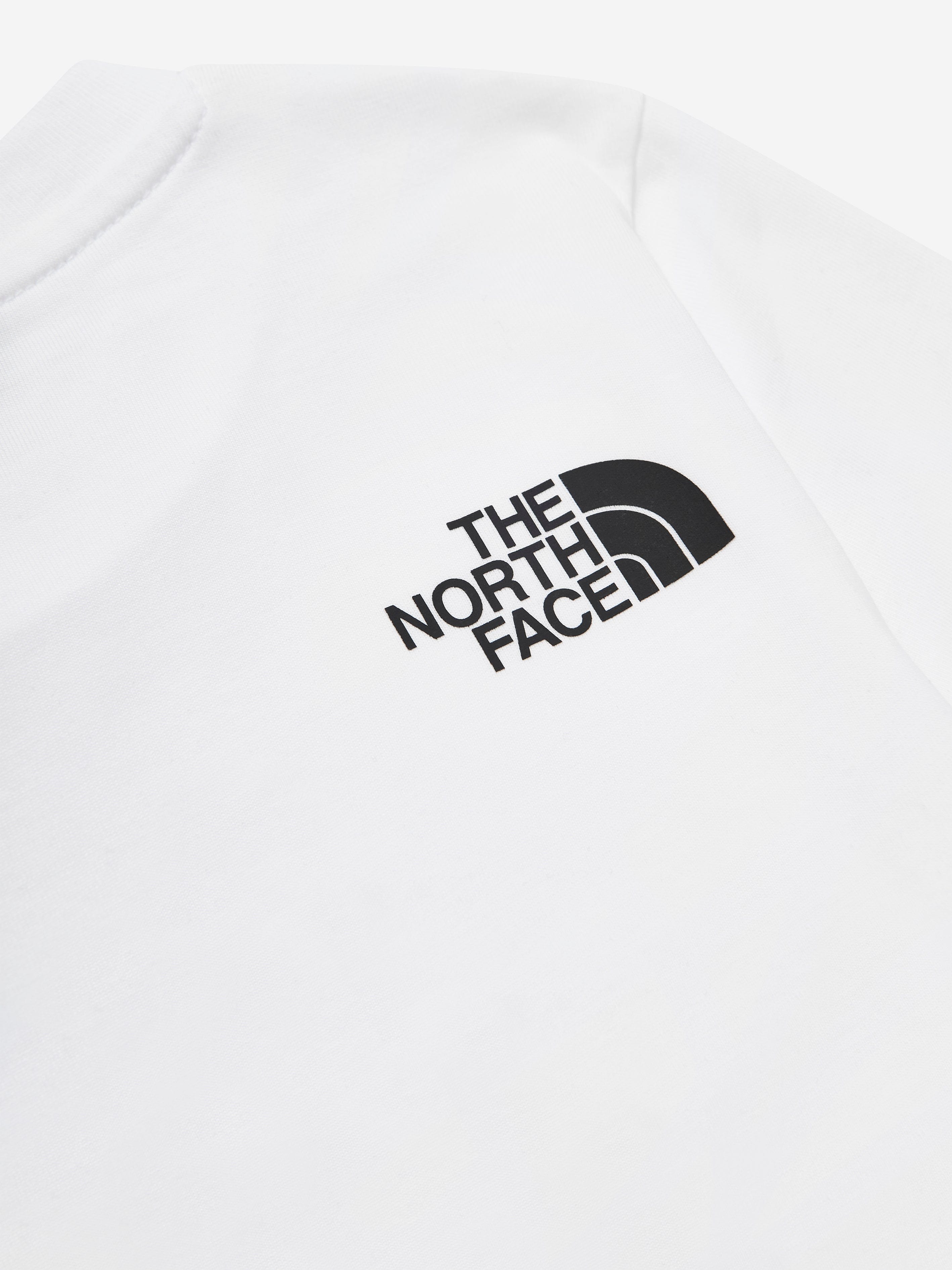 The North Face Boys Easy Long Sleeve T-Shirt in White