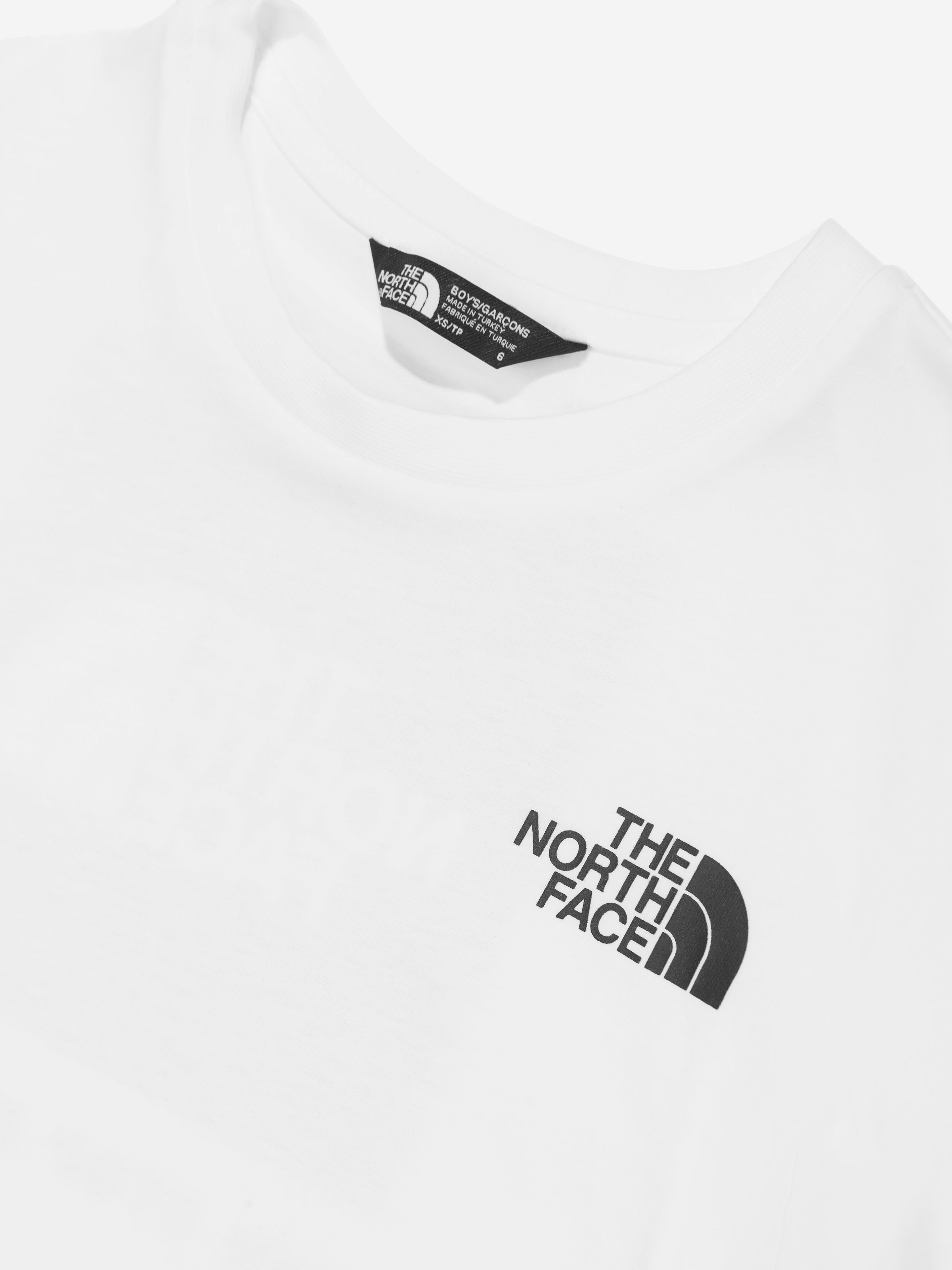 The North Face Boys Redbox T-Shirt in White