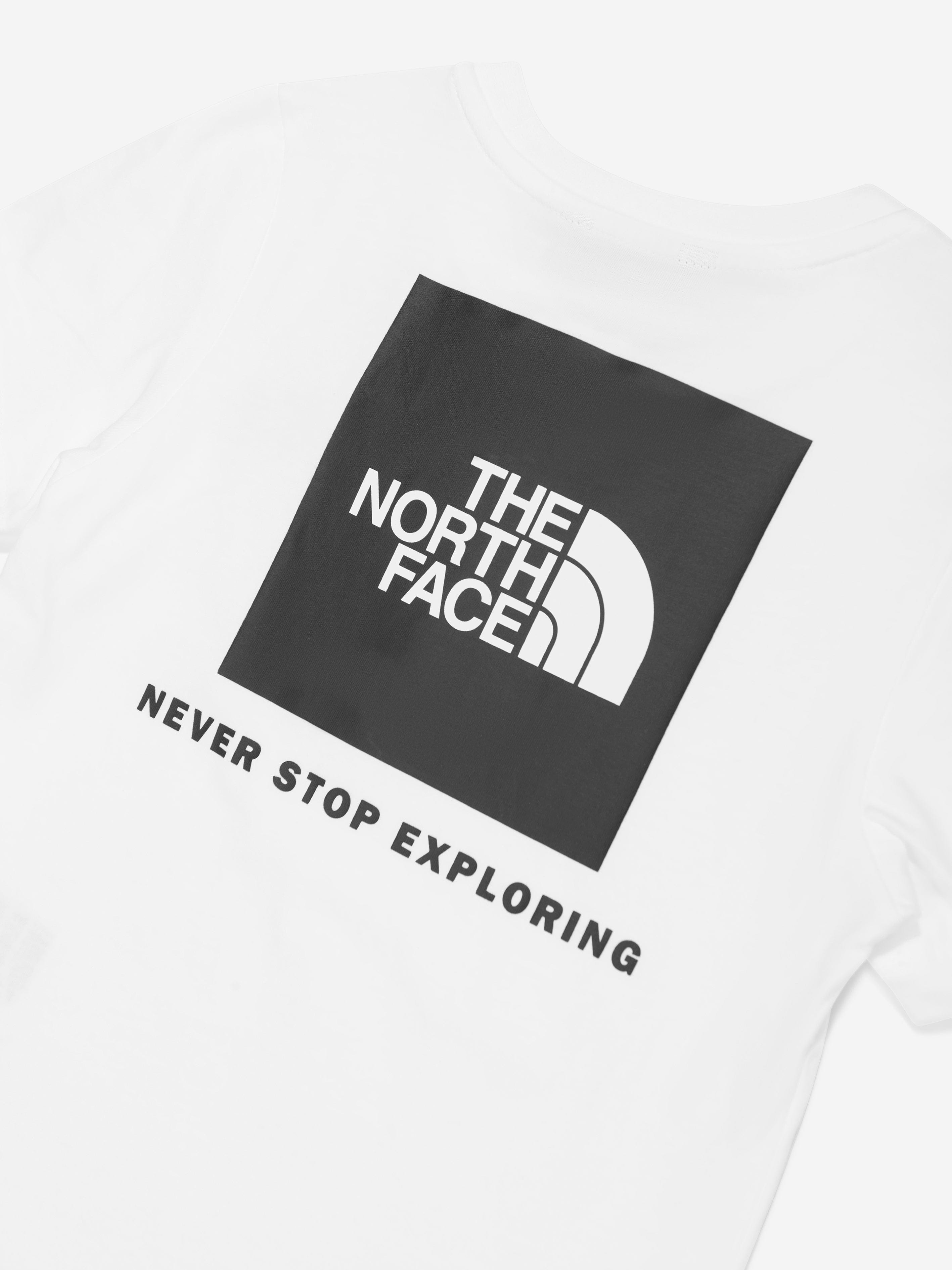 The North Face Boys Redbox T-Shirt in White