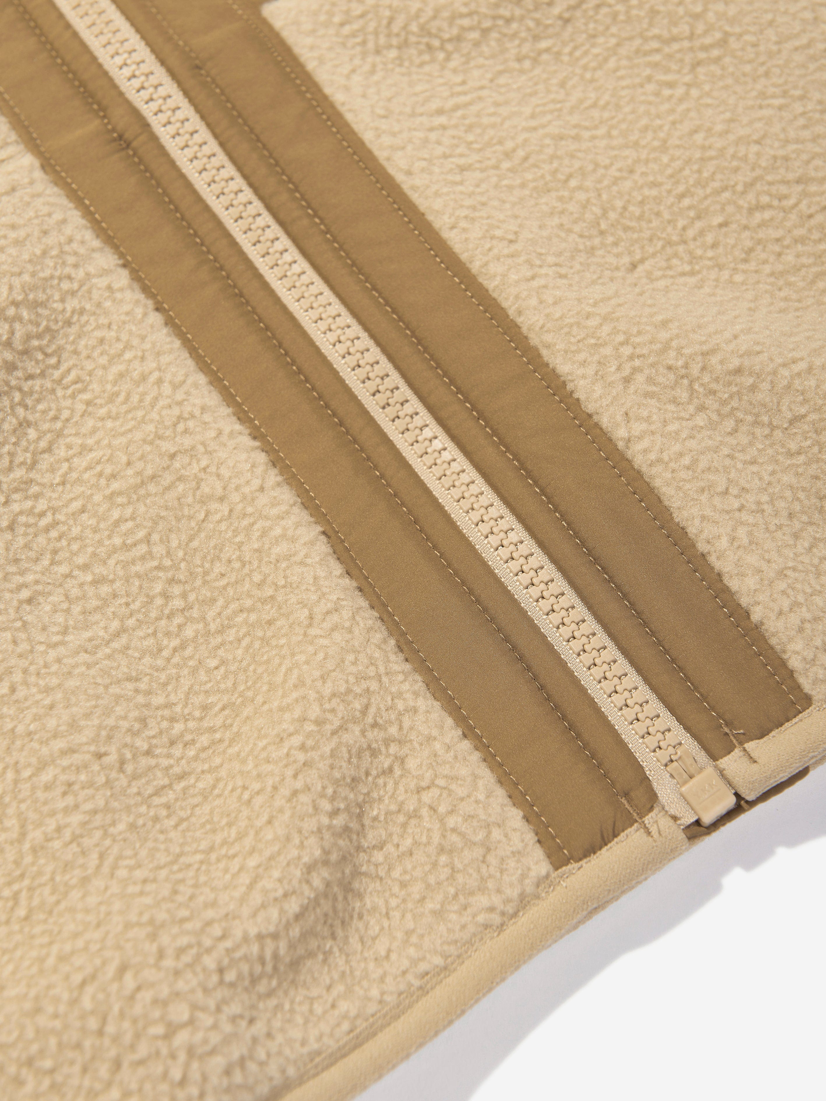 The North Face Boys Yumiori Fleece Full Zip Jacket in Beige