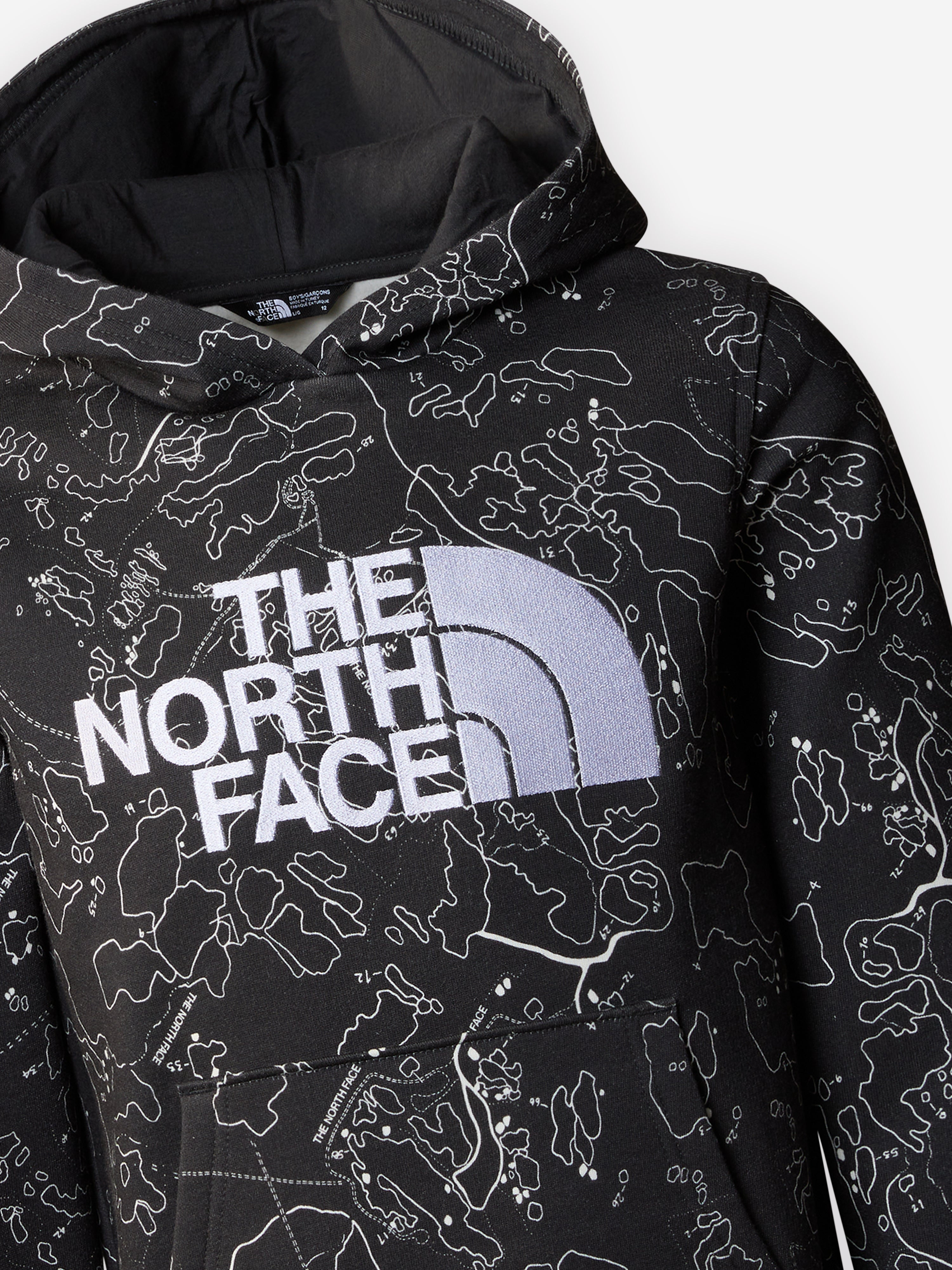 Boys Drew Peak Hoodie in Grey