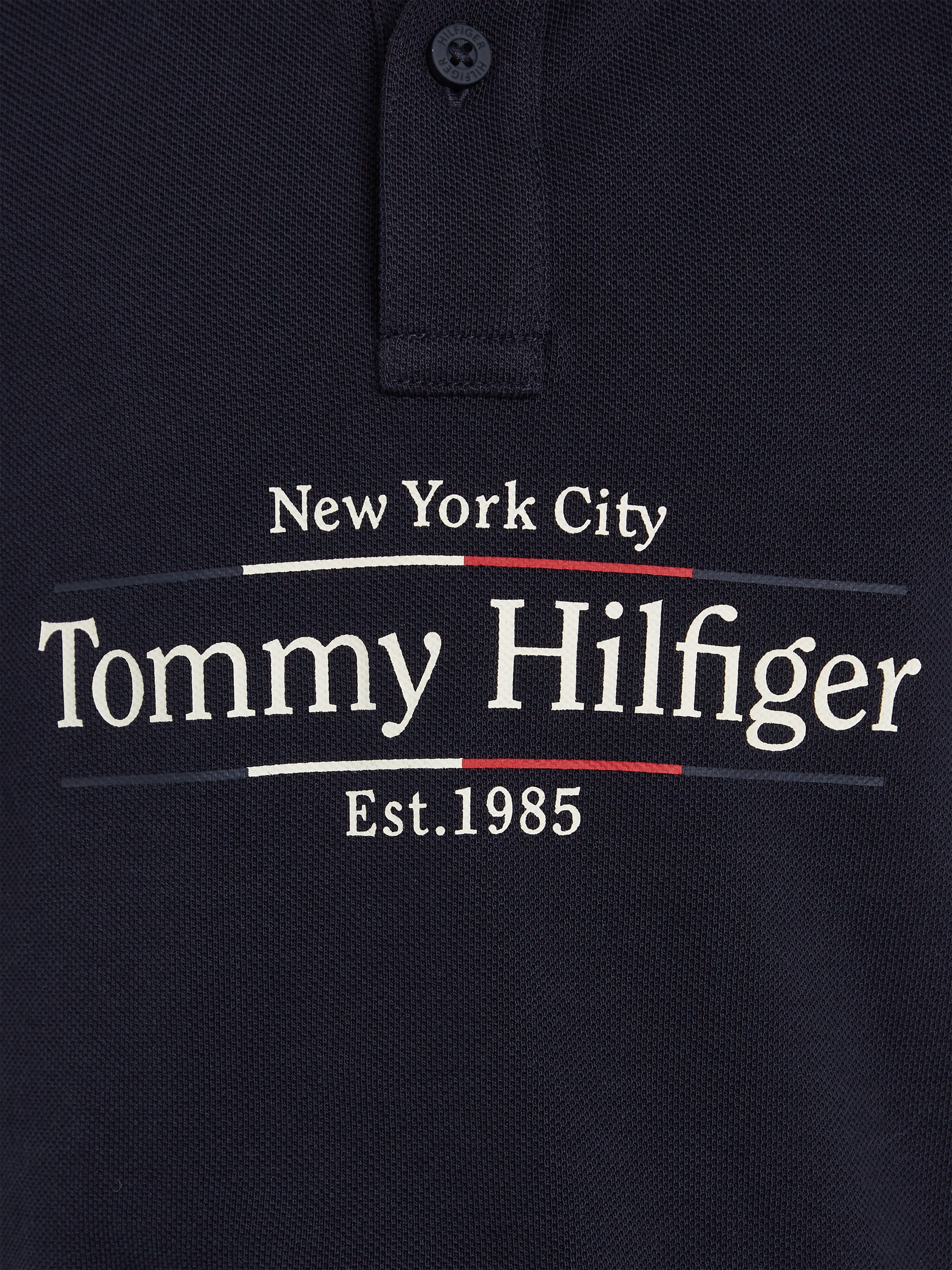 Boys Icon Regular Polo Shirt in Navy