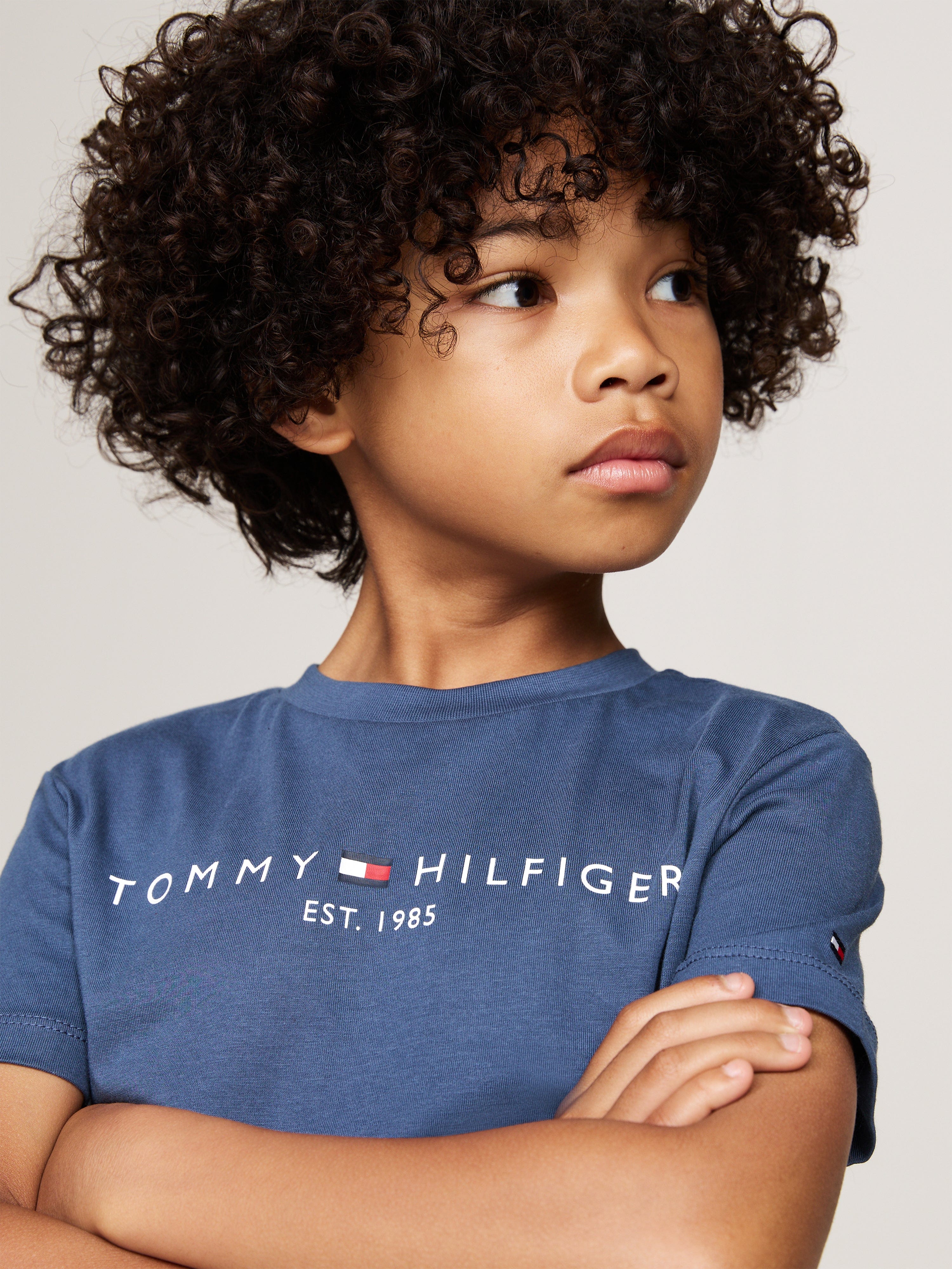 Tommy Hilfiger Kids T-shirt essentiel bleu