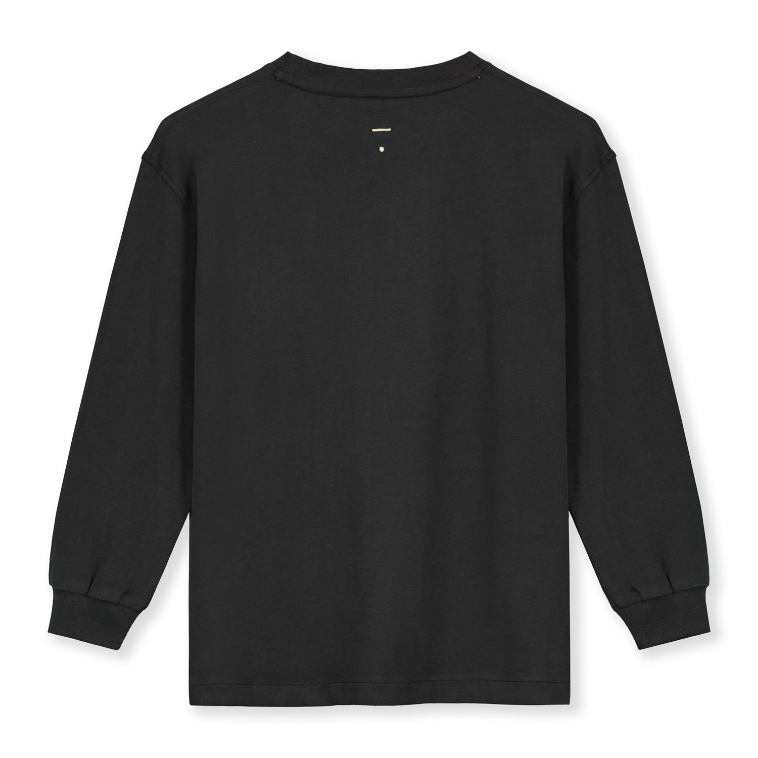 Boys & Girls Black Cotton T-Shirt