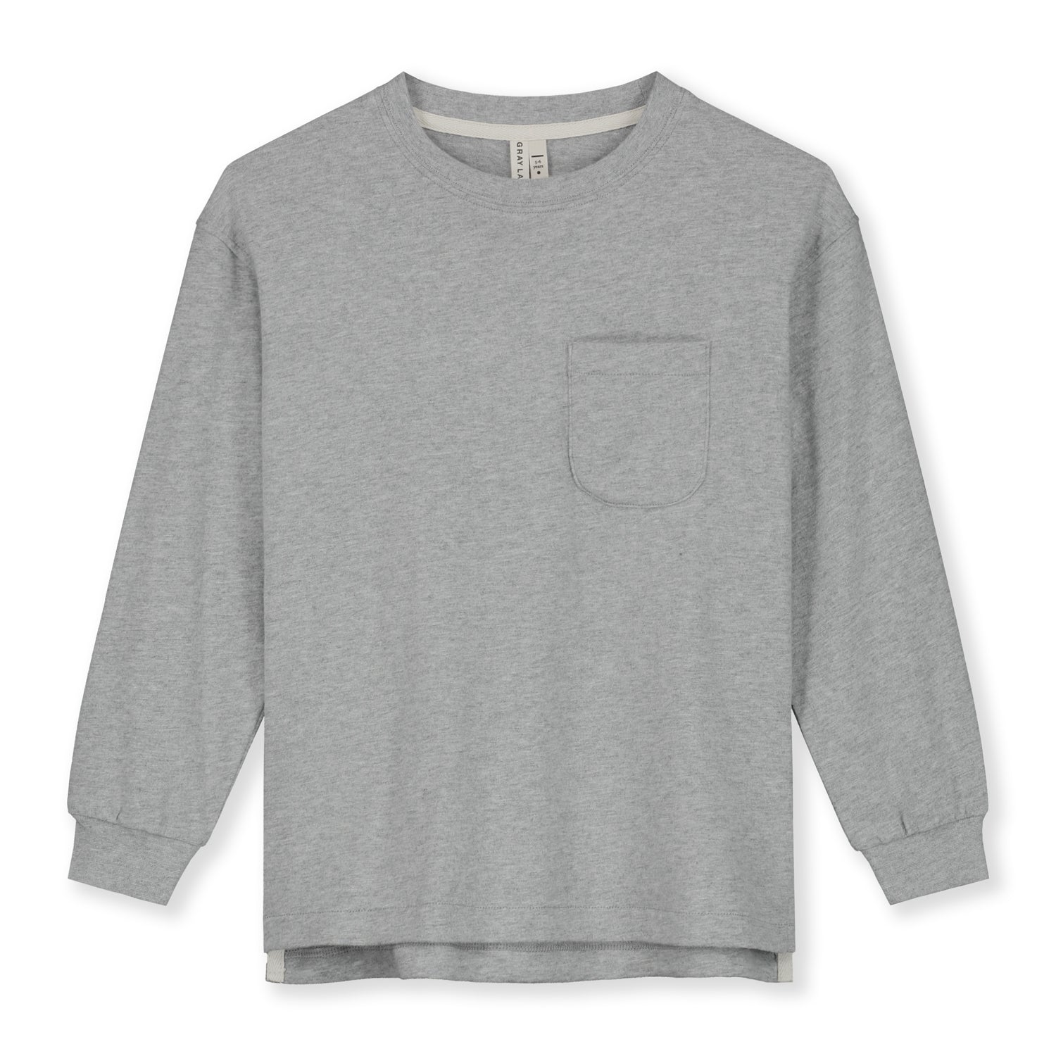Boys & Girls Grey Cotton T-Shirt