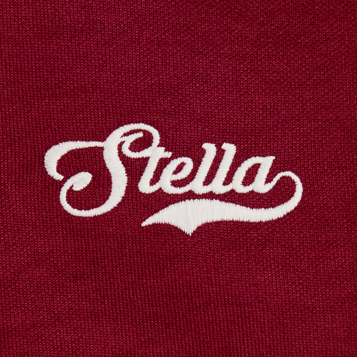 Girls Dark Red Half-zip Sweatshirt