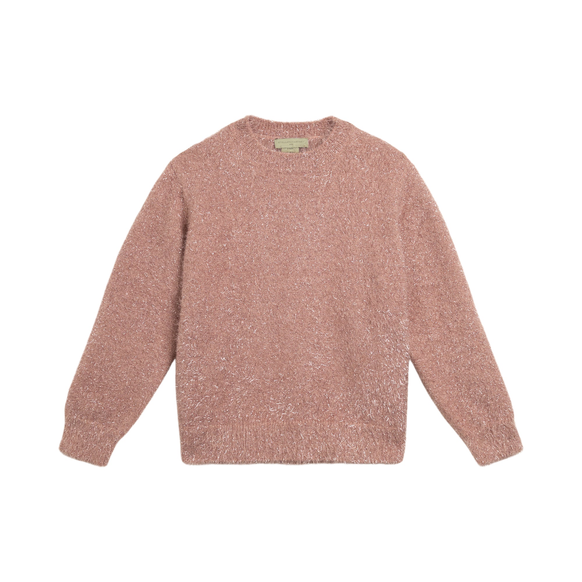 Girls Pink Knit Sweater