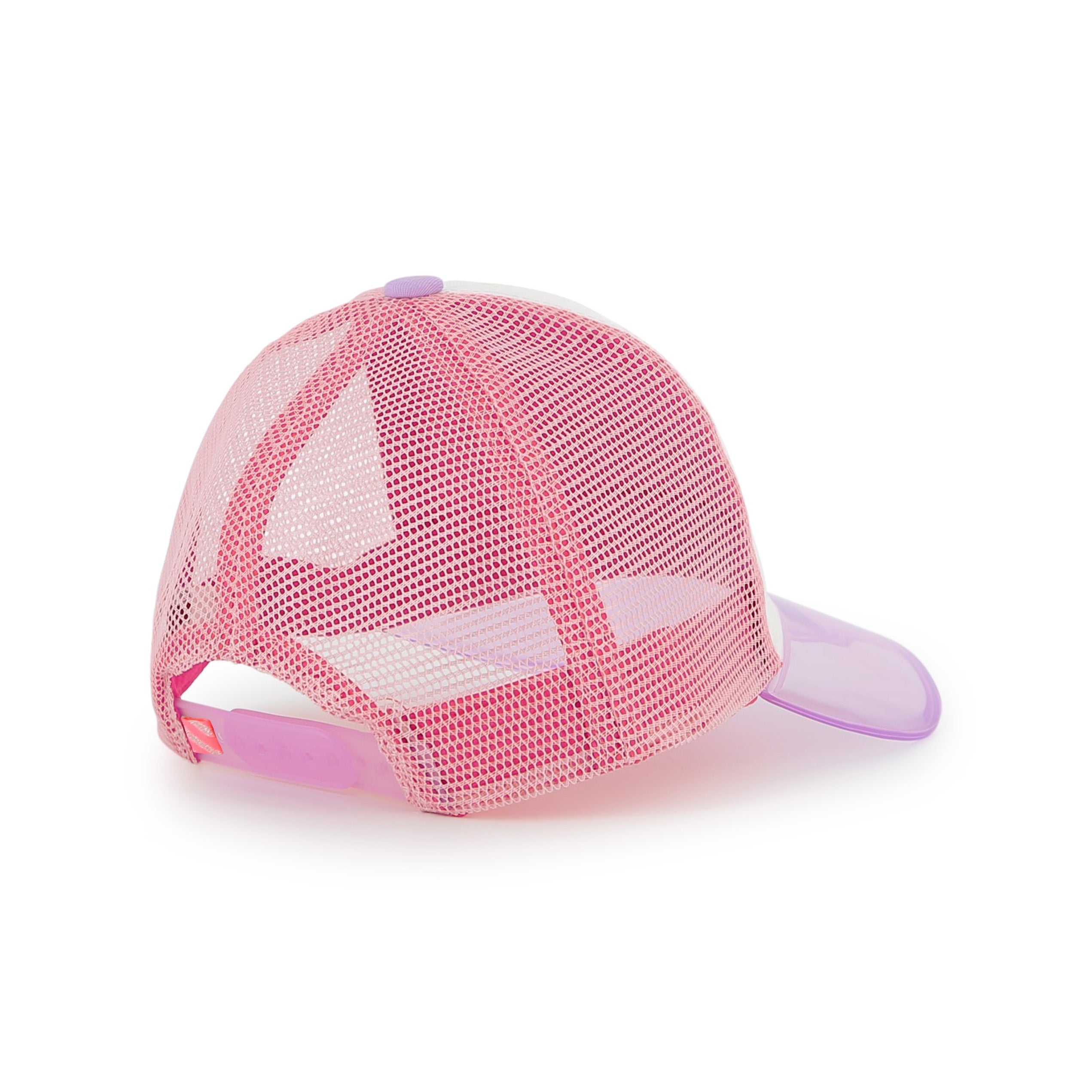 Girls Pink Logo Mesh Baseball Cap