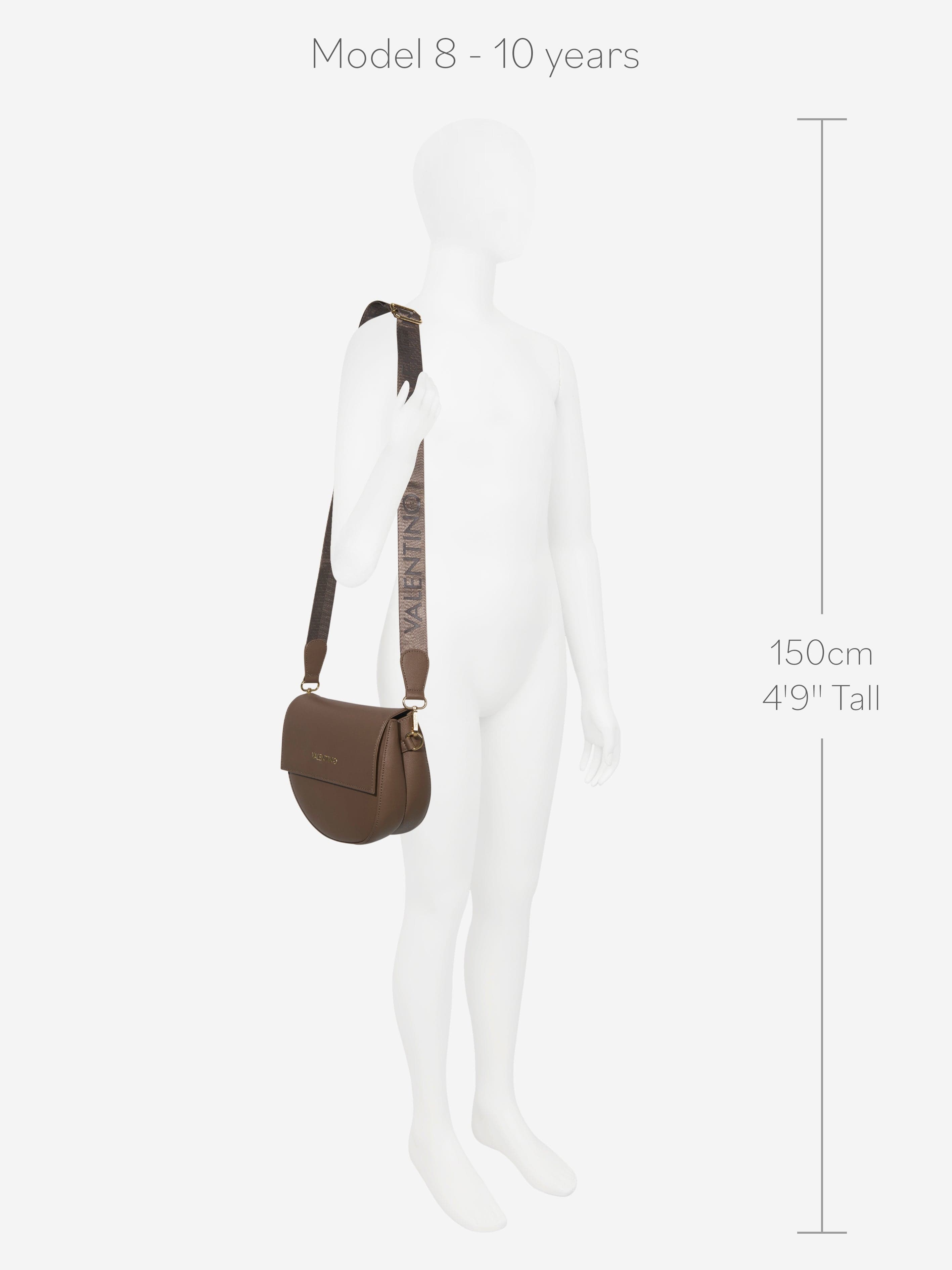 Valentino Girls Bigs Flap Bag in Beige (W: 24.5cm)