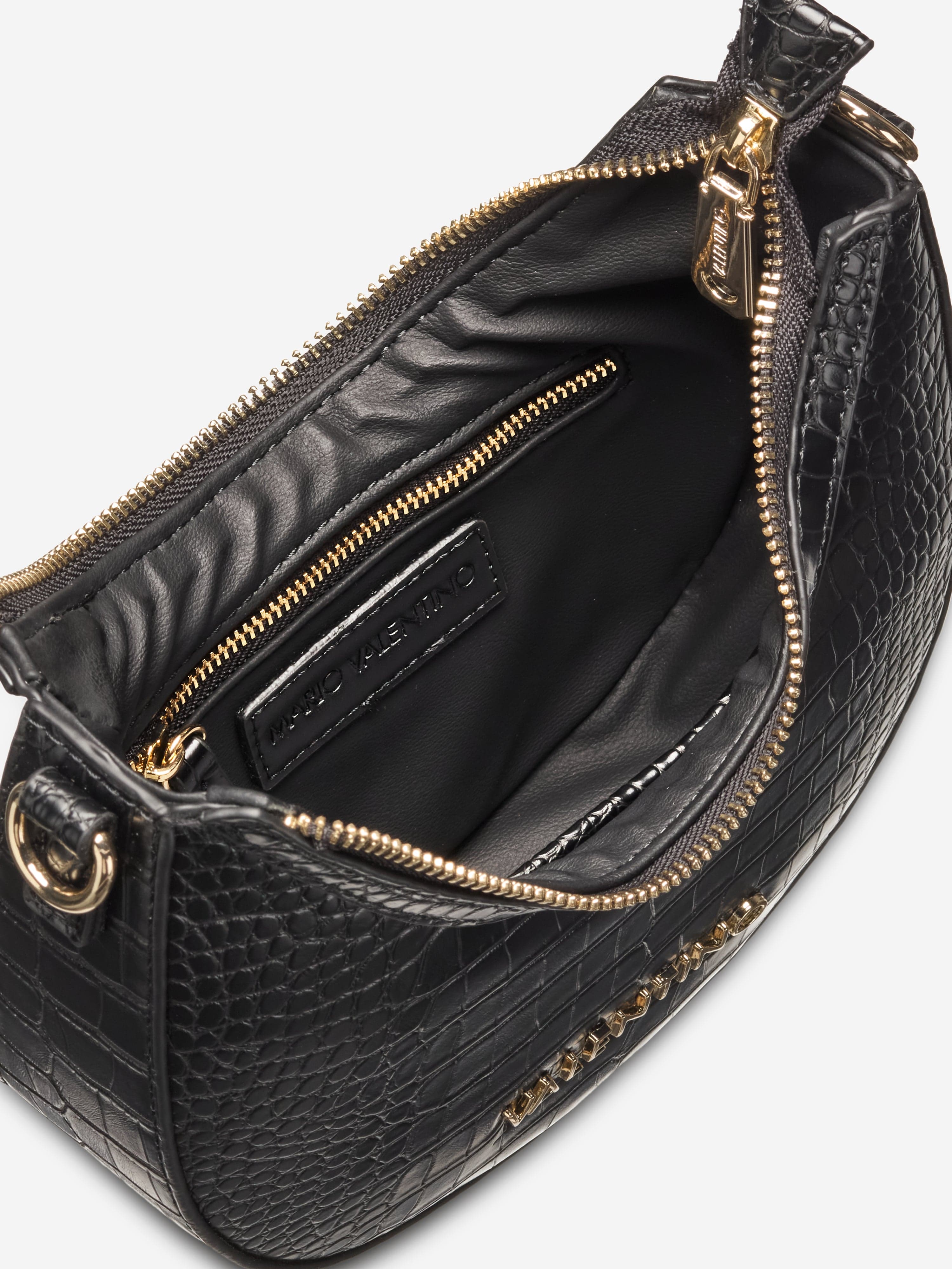 Girls Icon Hobo Bag in Black (18.5cm)
