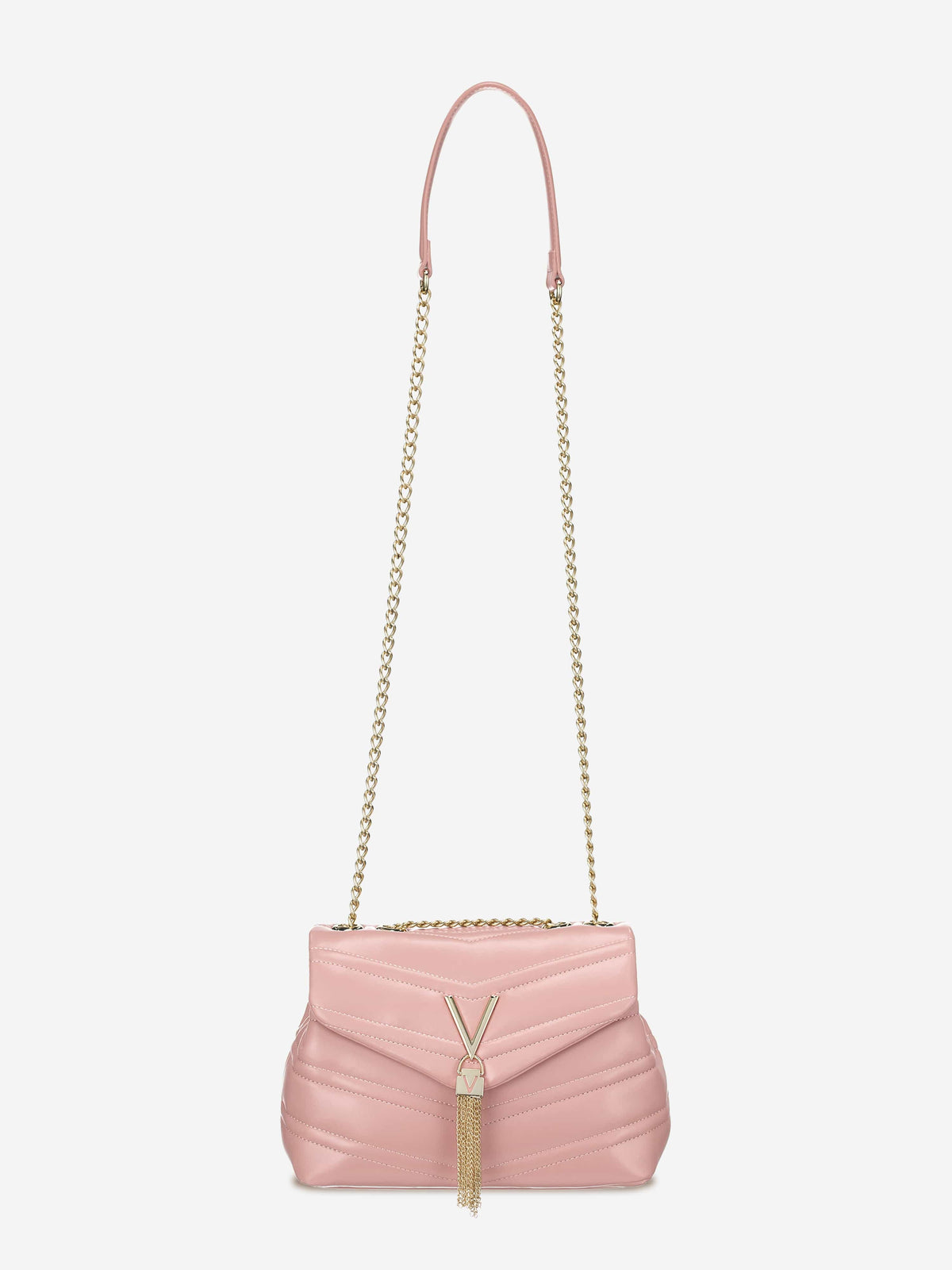 Sac à rabat Privilège pour filles en rose (23cm)