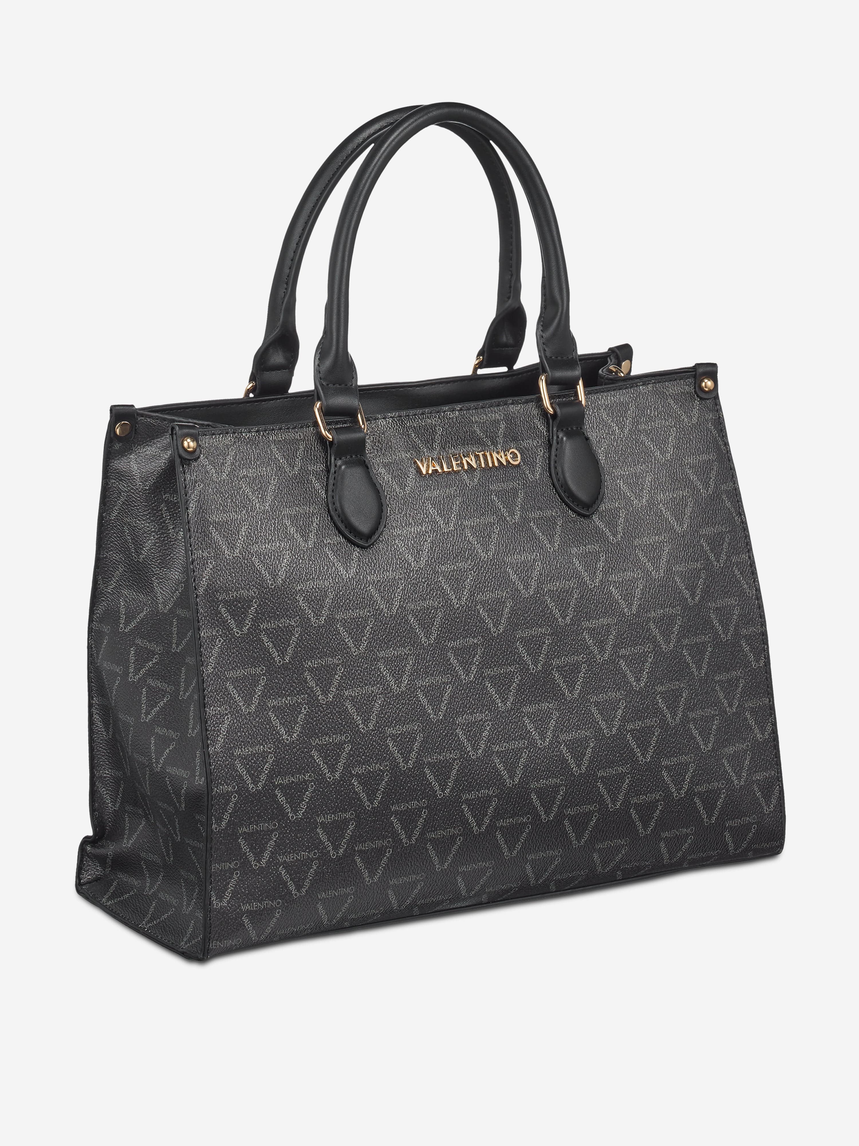 Girls Lady Re Tote Bag in Black (35cm)