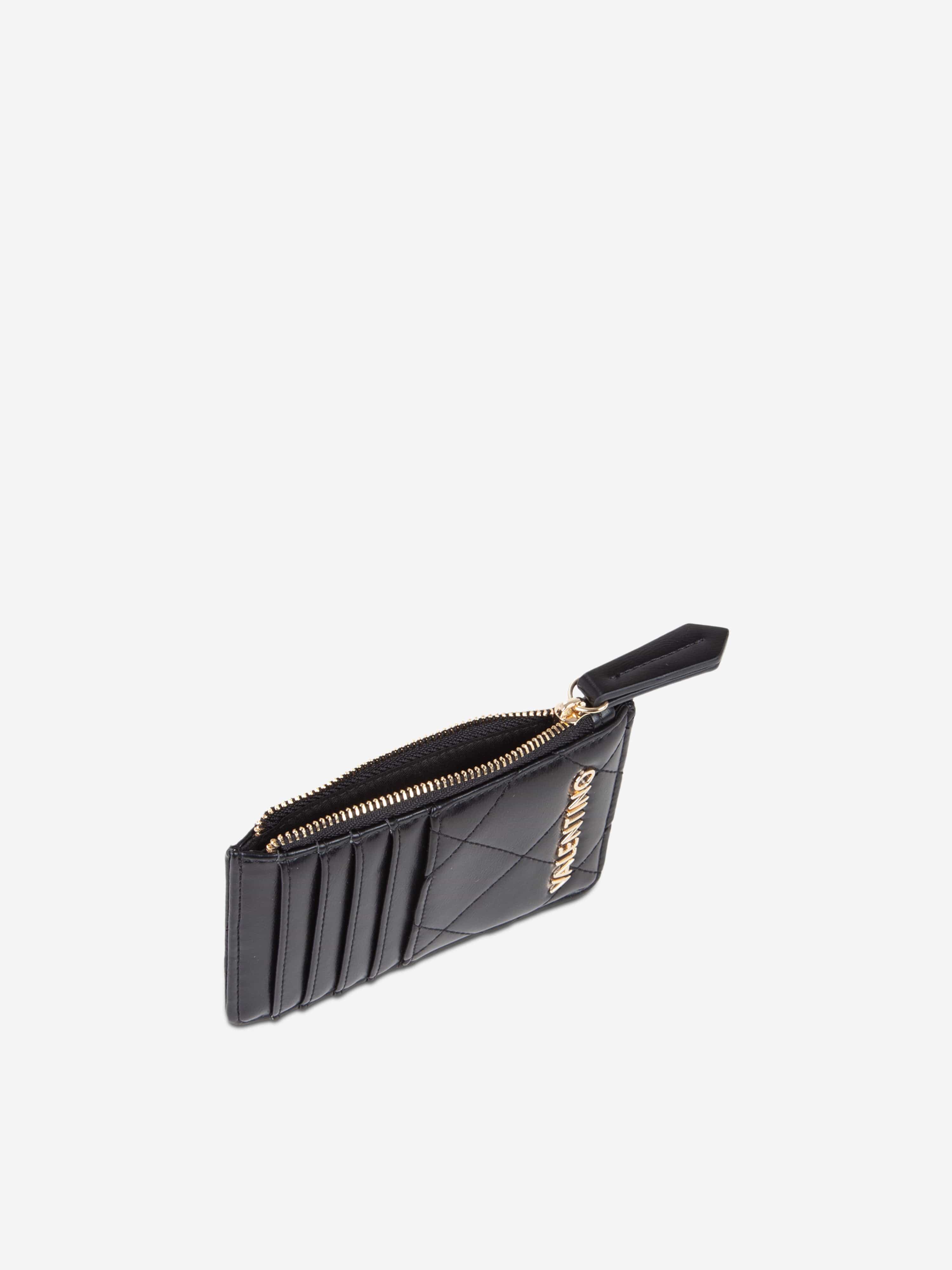 Étui porte-cartes Nur Re pour femmes en noir (13cm)
