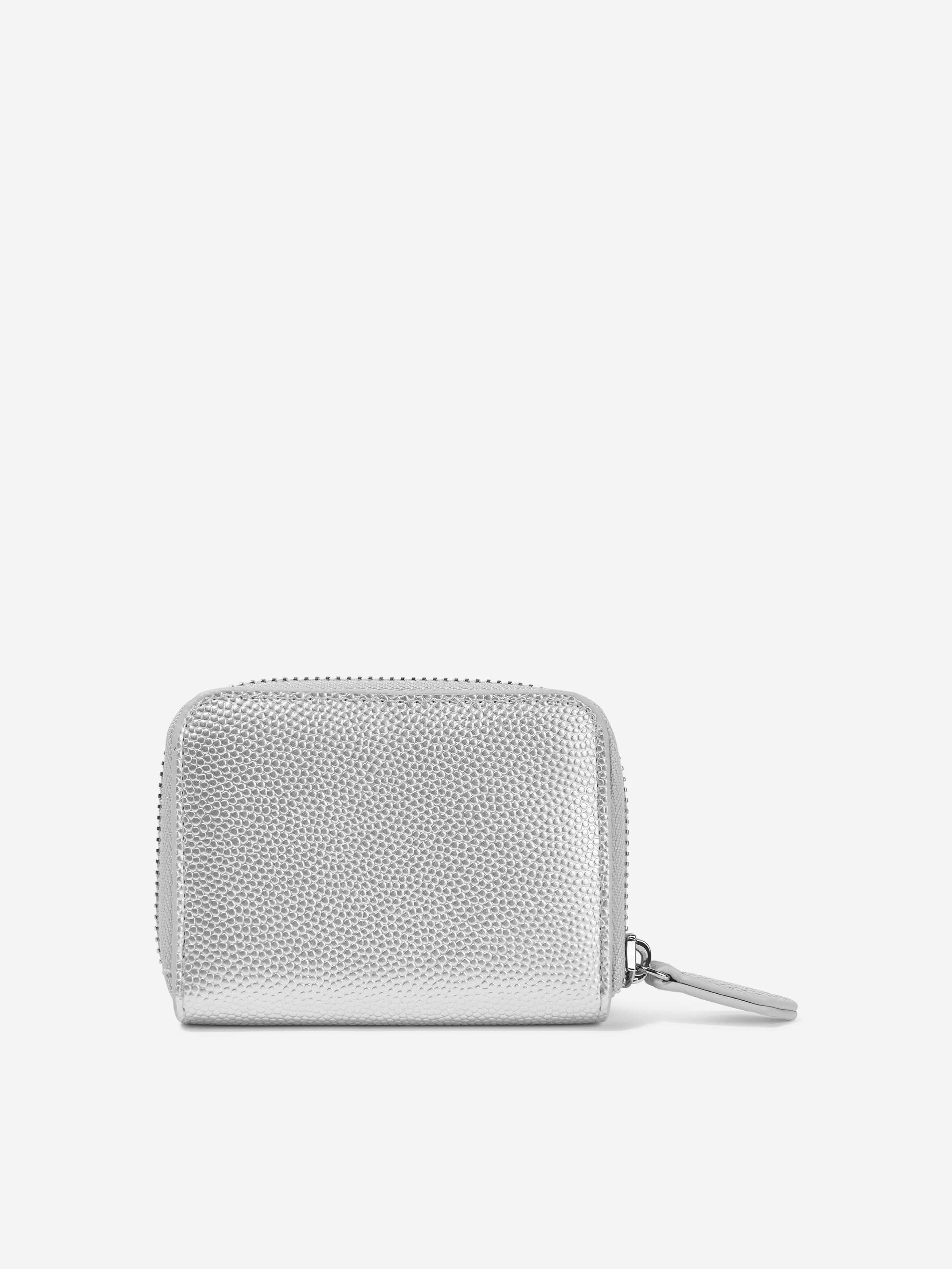 Valentino Girls Divina Coin Purse Silver (10cm)