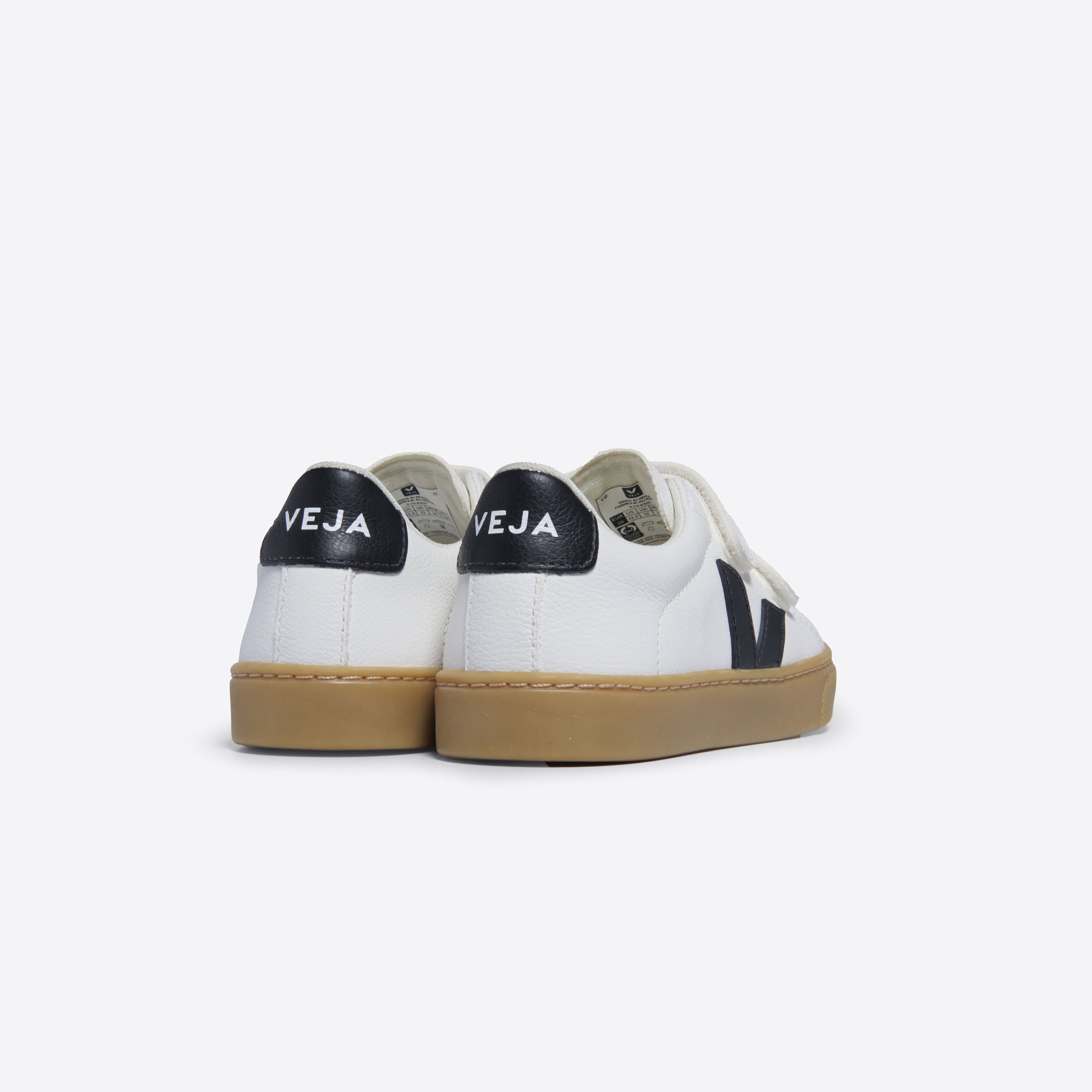 Chaussures à scratch "SMALL ESPLAR" noires pour Garçons & Filles