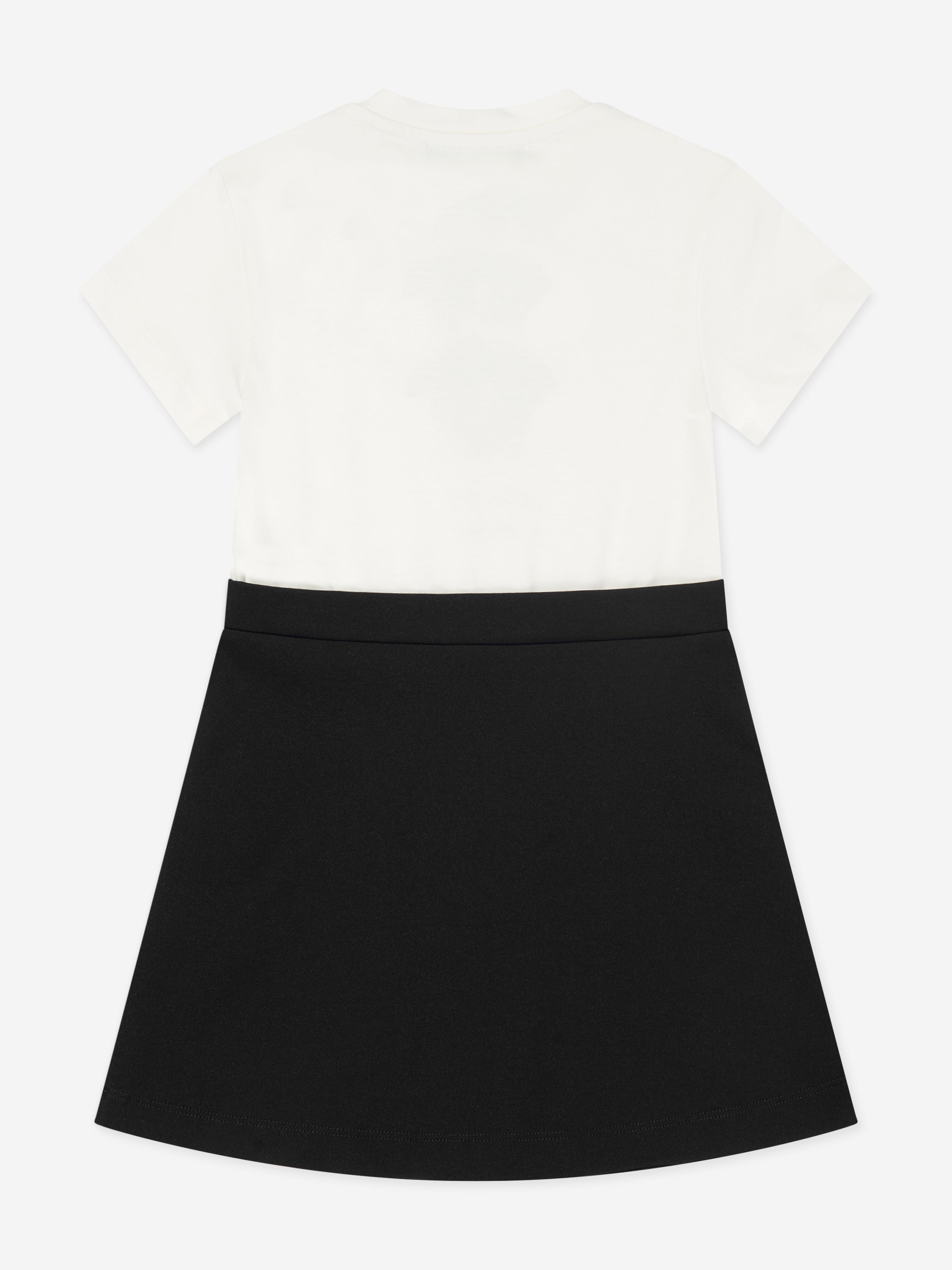 Versace Girls Medusa T-Shirt Dress in White