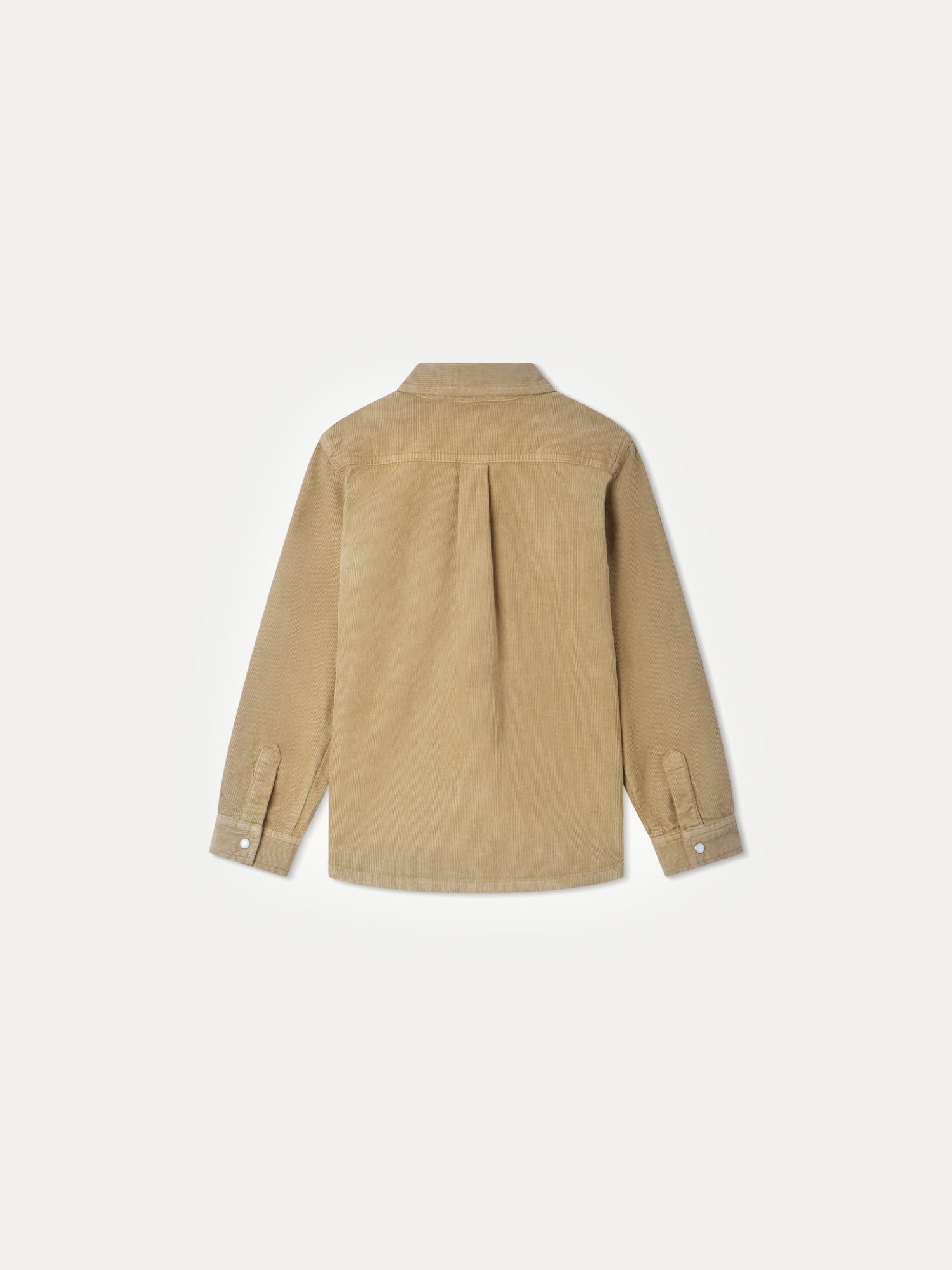Boys Khaki Corduroy Shirt