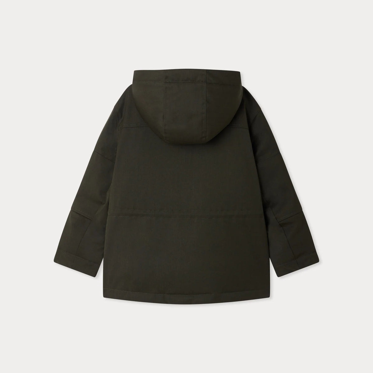 Boys Khaki Padded Down Coat
