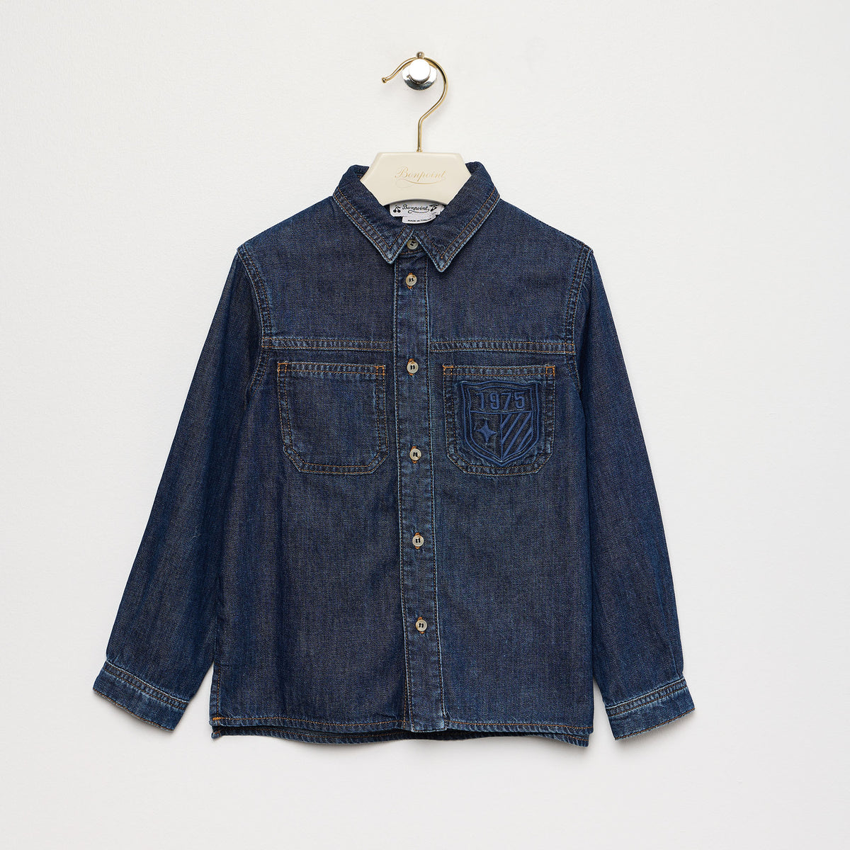 Boys Blue Denim Shirt
