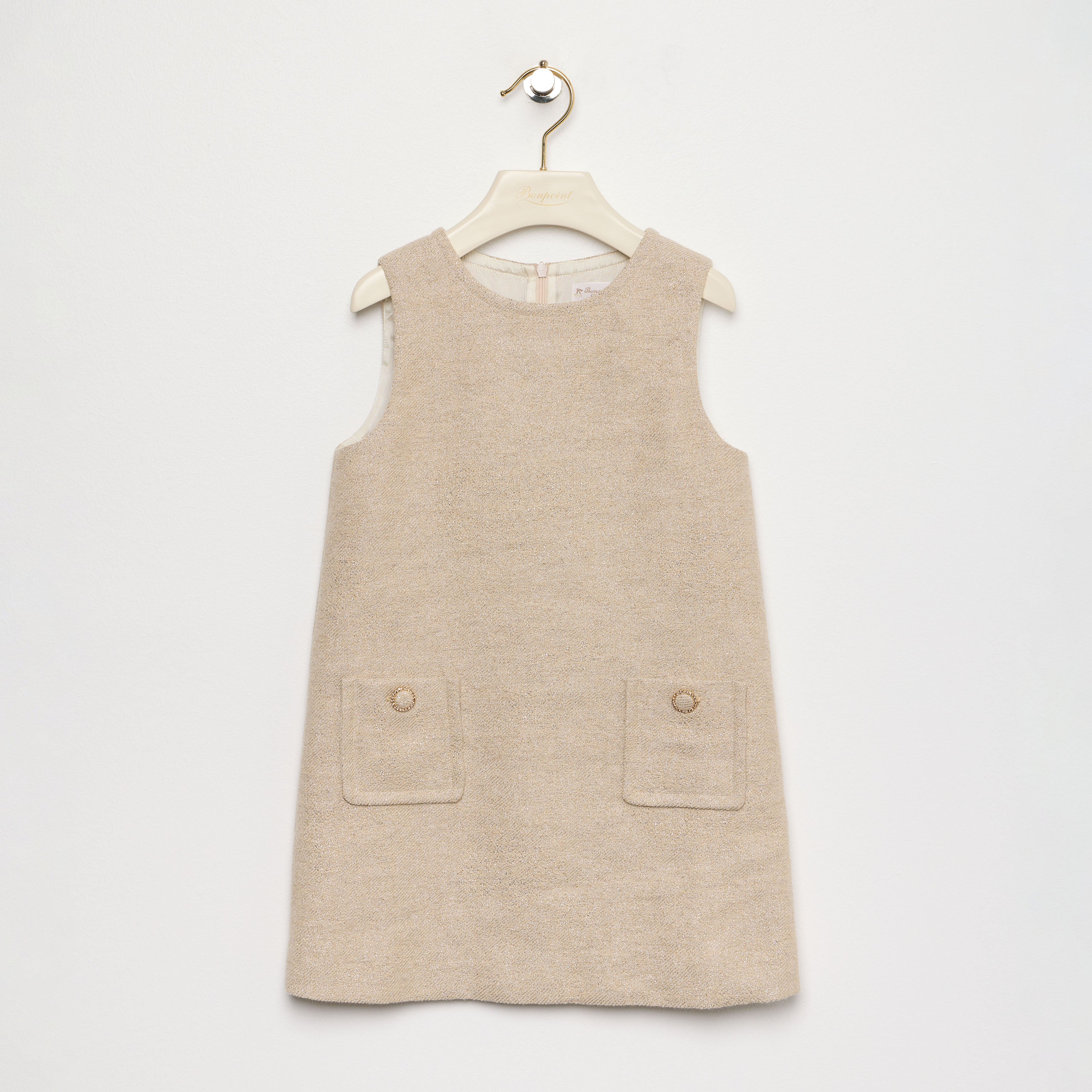 Girls Beige Dress