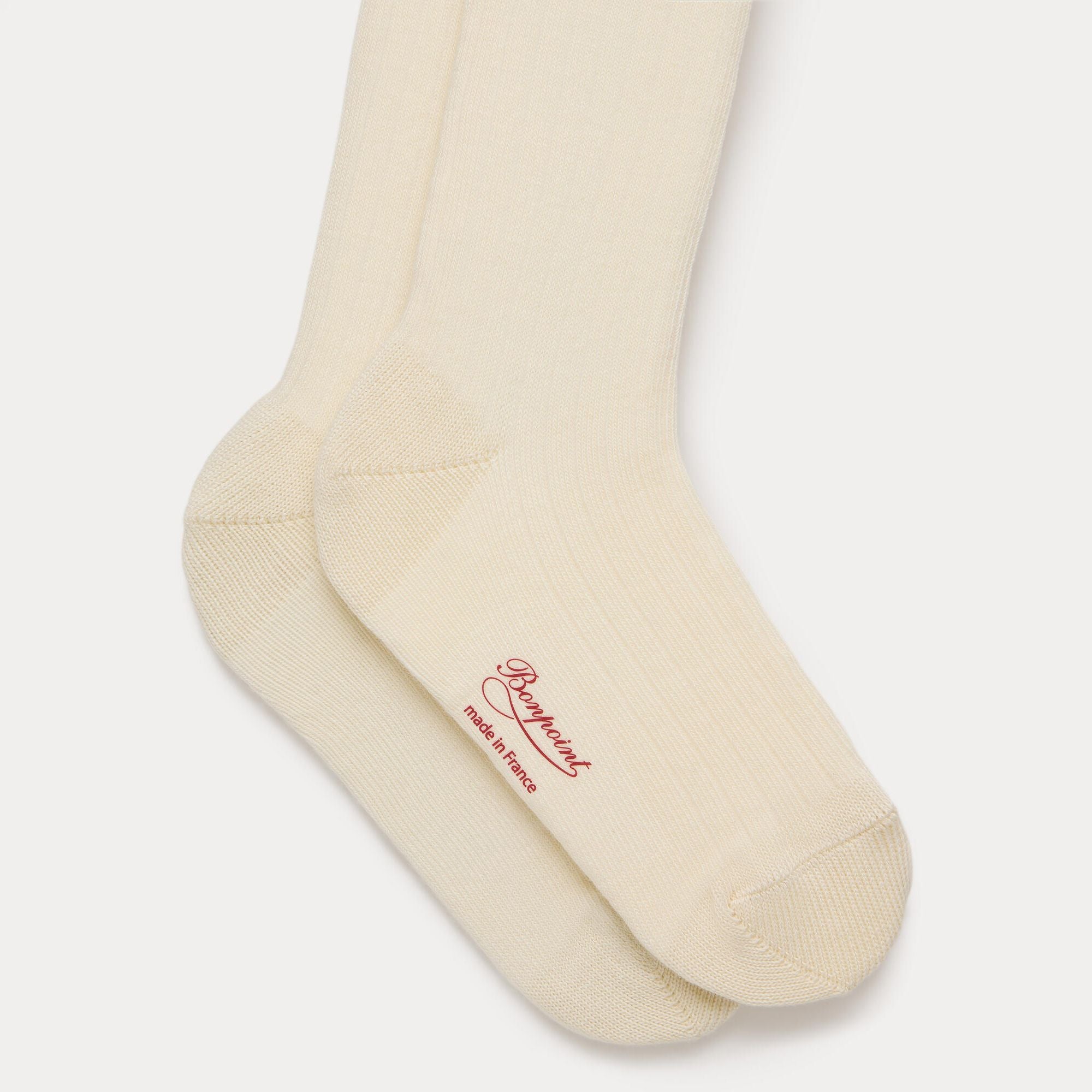 Girls White Cotton Socks