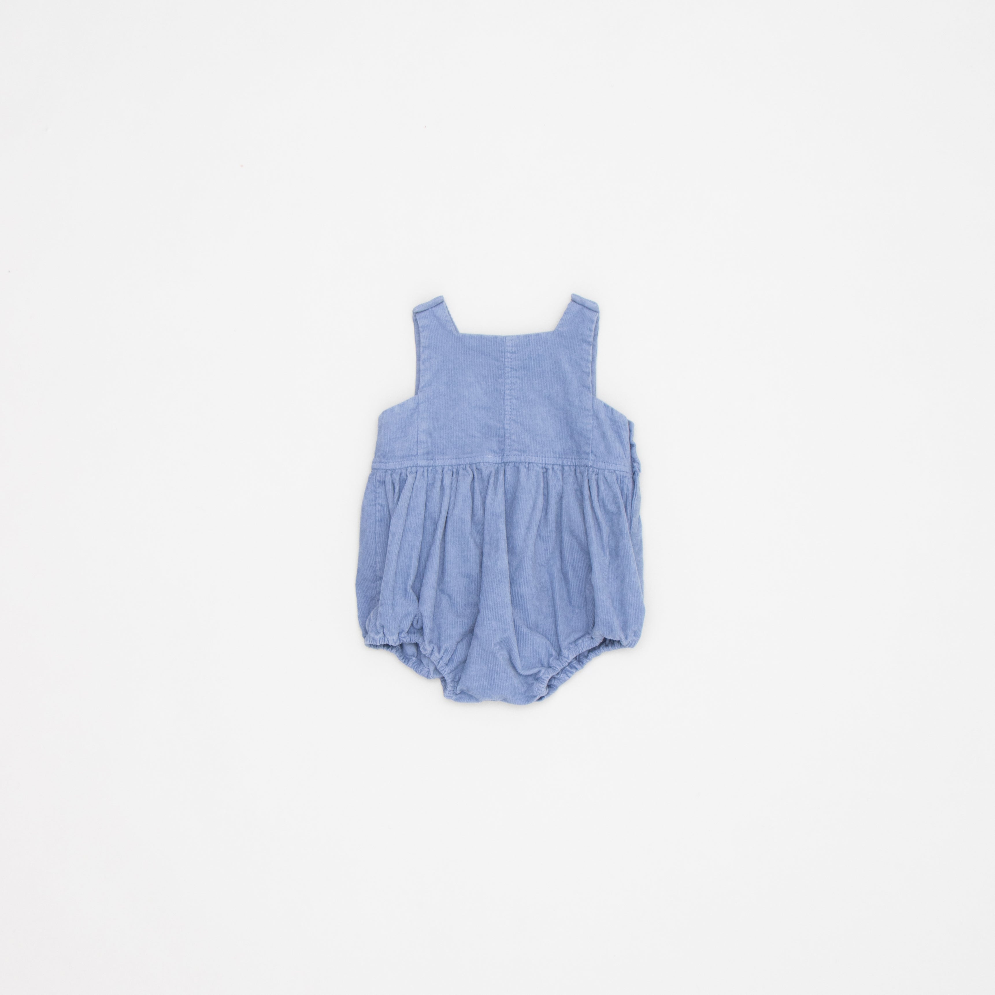 Baby Boys & Girls Blue Corduroy Babysuit