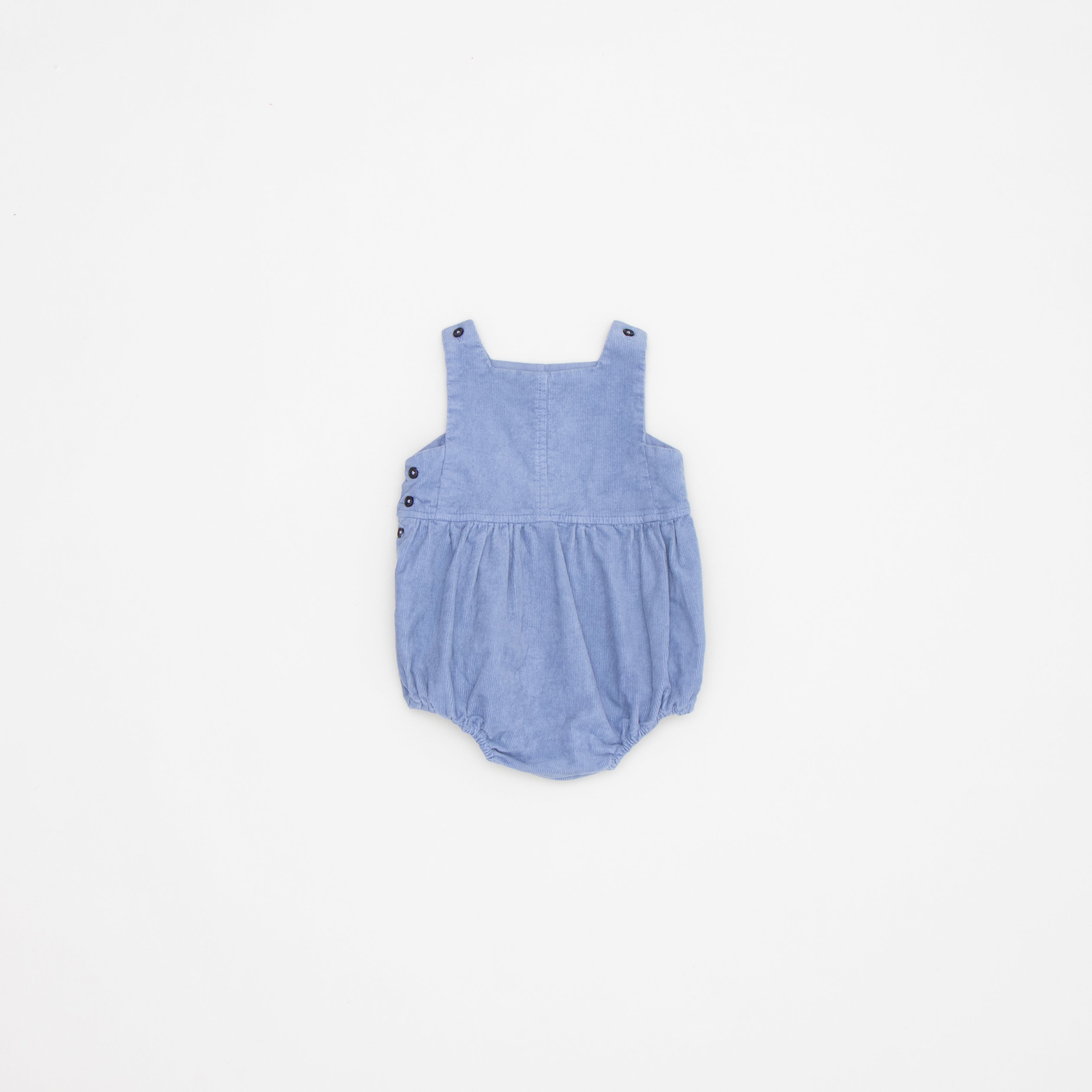 Baby Boys & Girls Blue Corduroy Babysuit