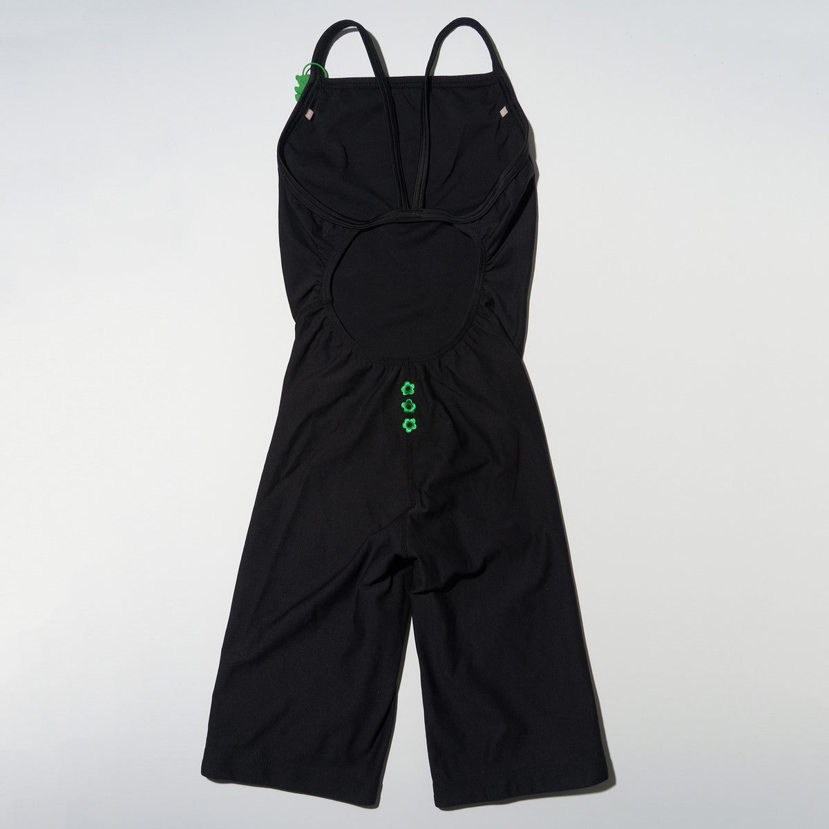 Maillot de bain professionnel court noir pour femme