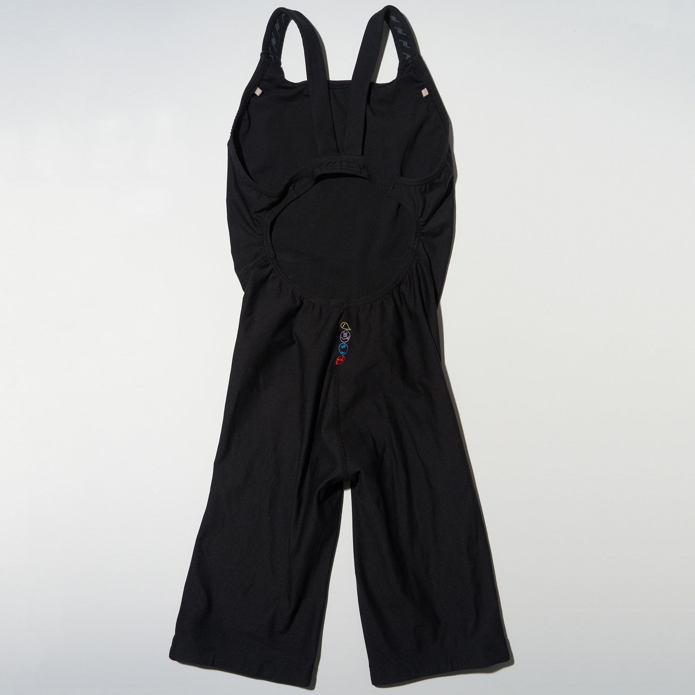 Maillot de bain professionnel court noir pour femme