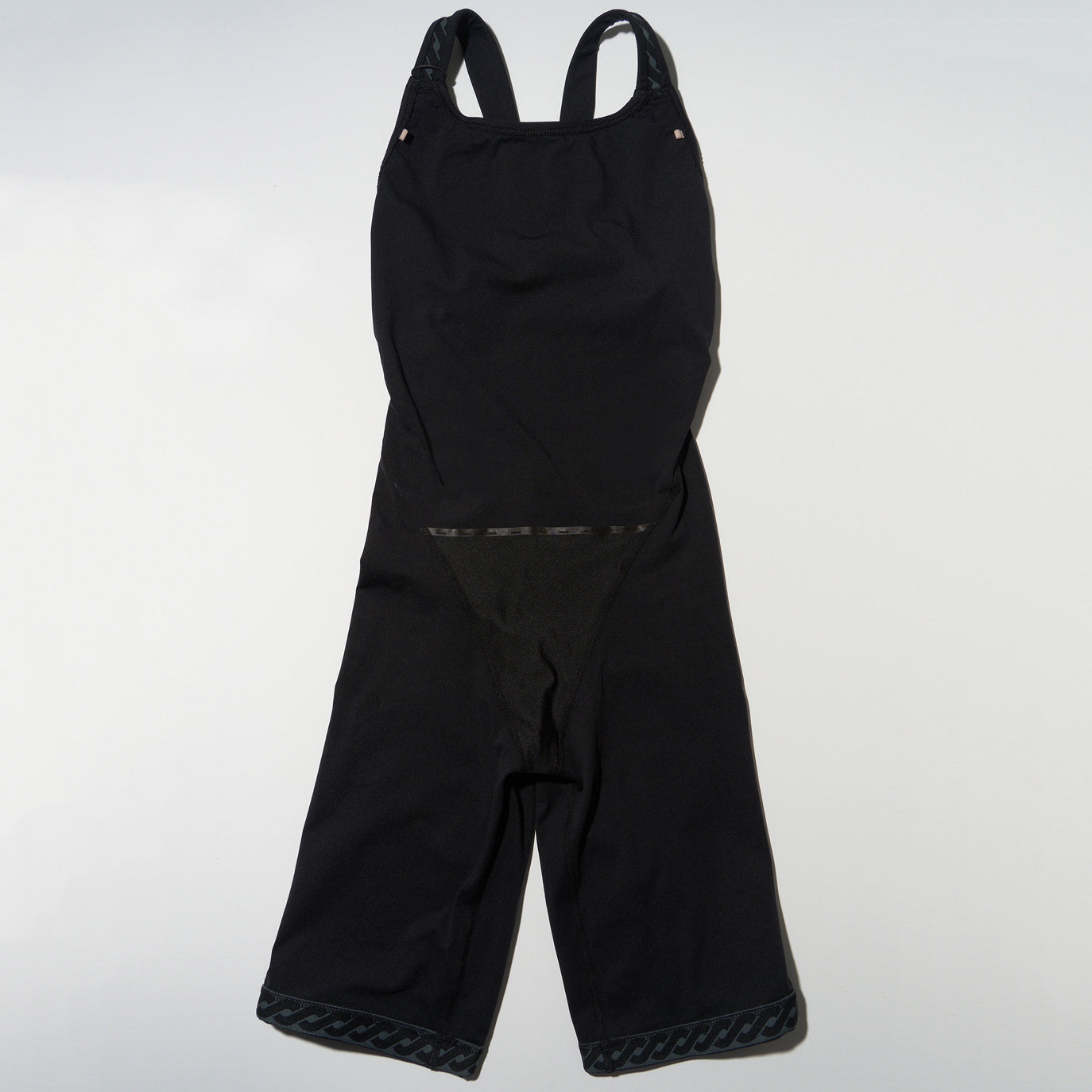 Maillot de bain professionnel court noir pour femme