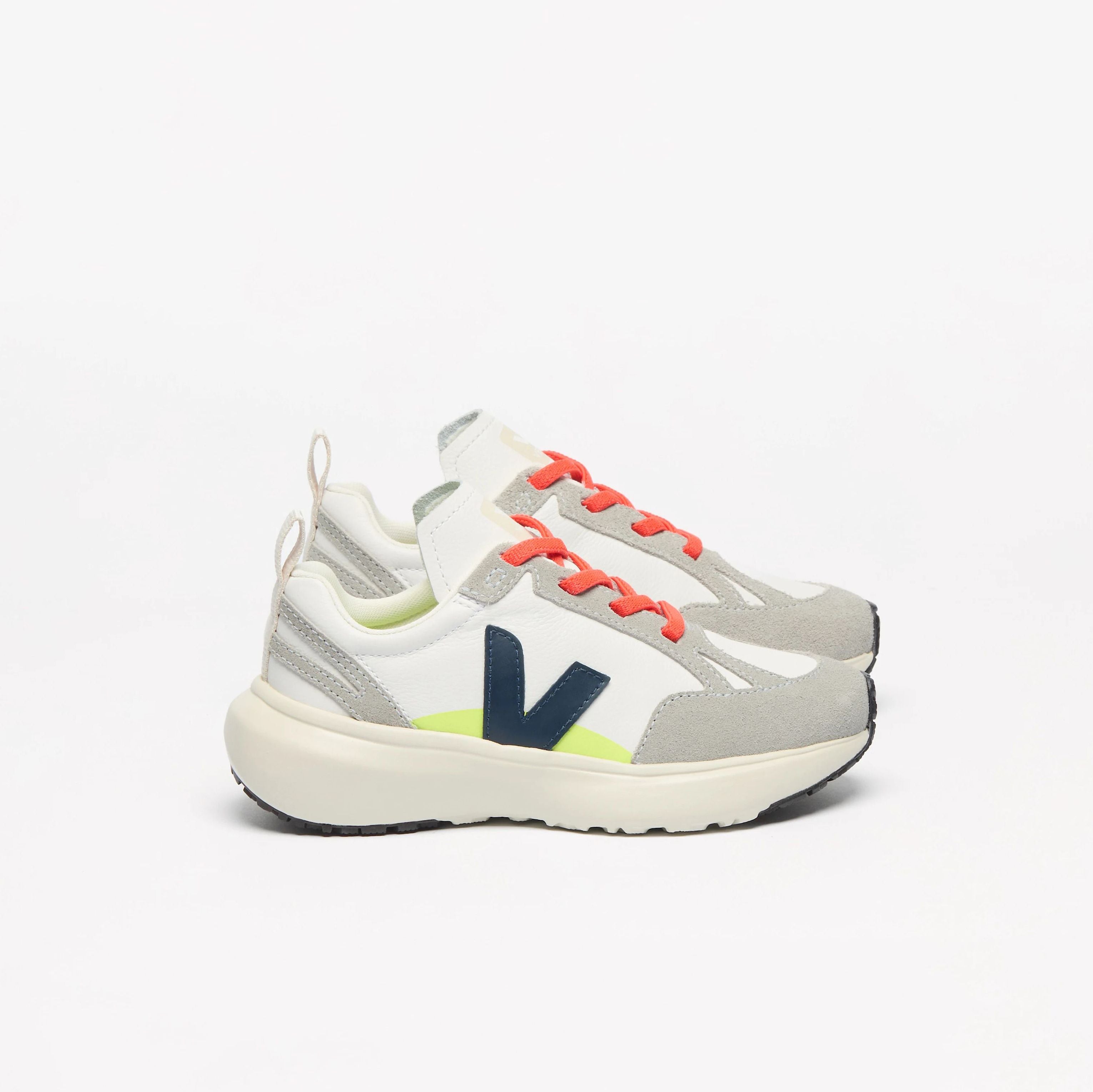 Boys & Girls White"Small Canary"Shoes