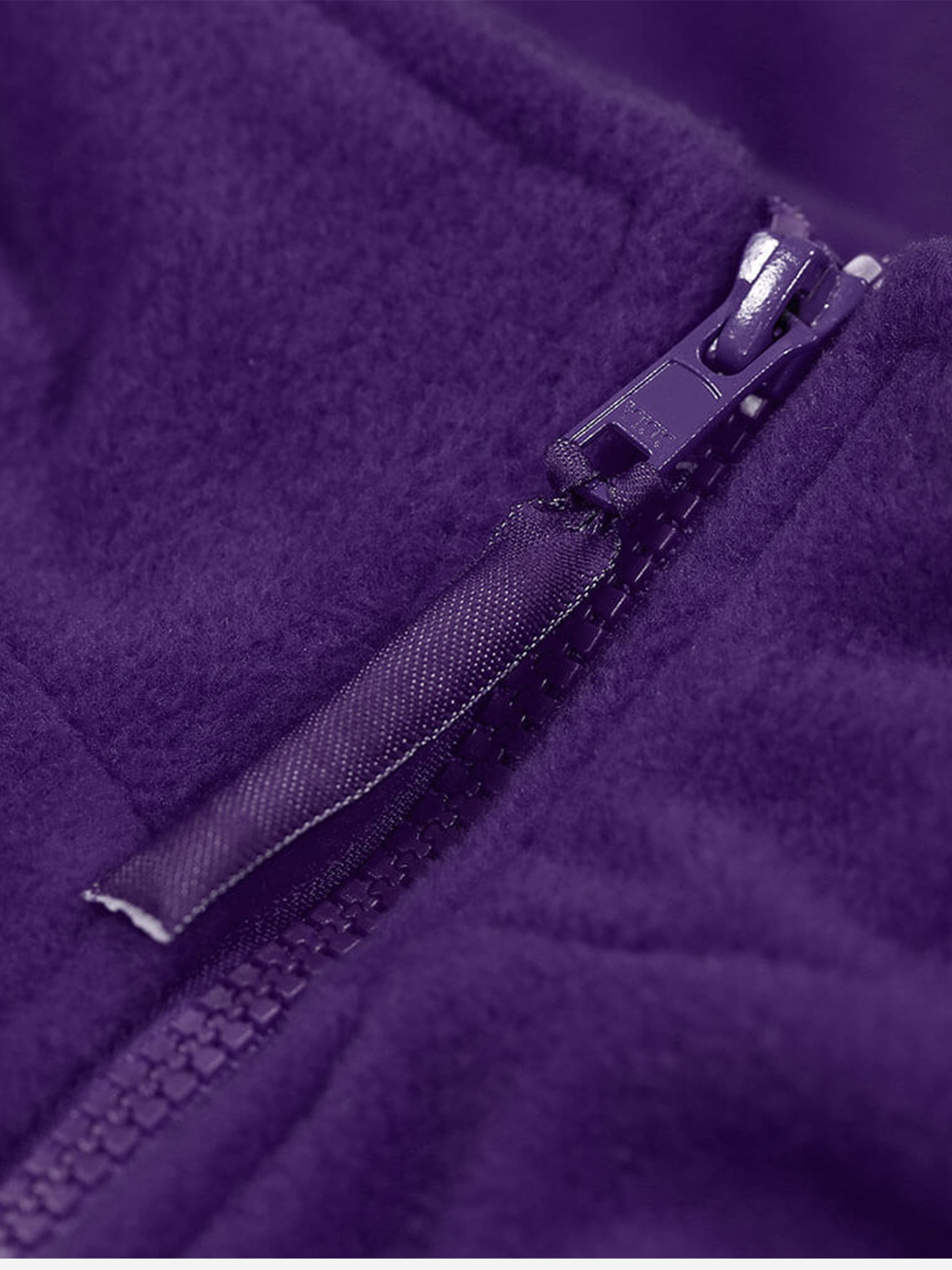 Zeco Kids School Polar Fleece Jacket in Purple