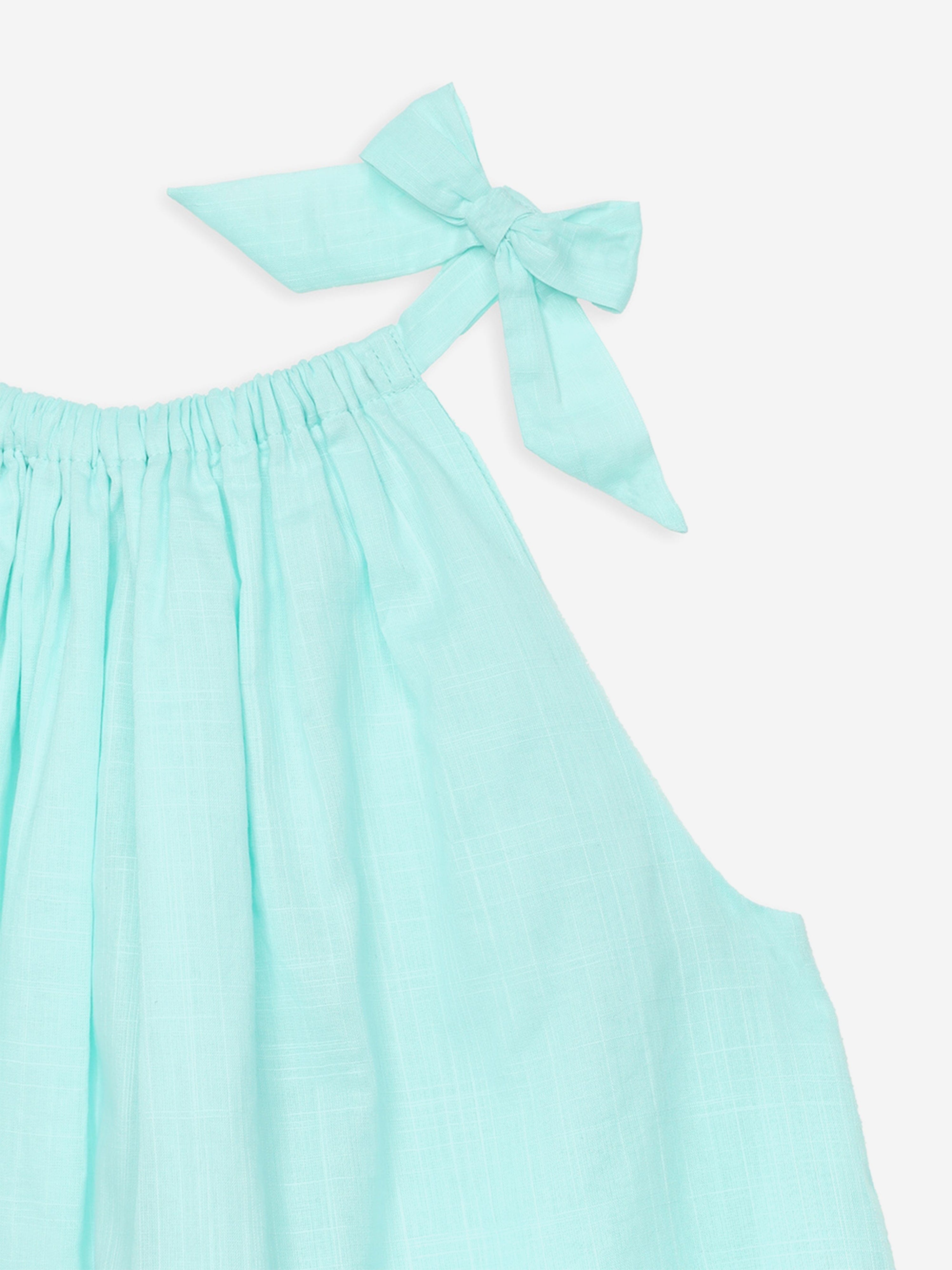 Zimmermann Girls Waverly Ric Rac Top in Blue