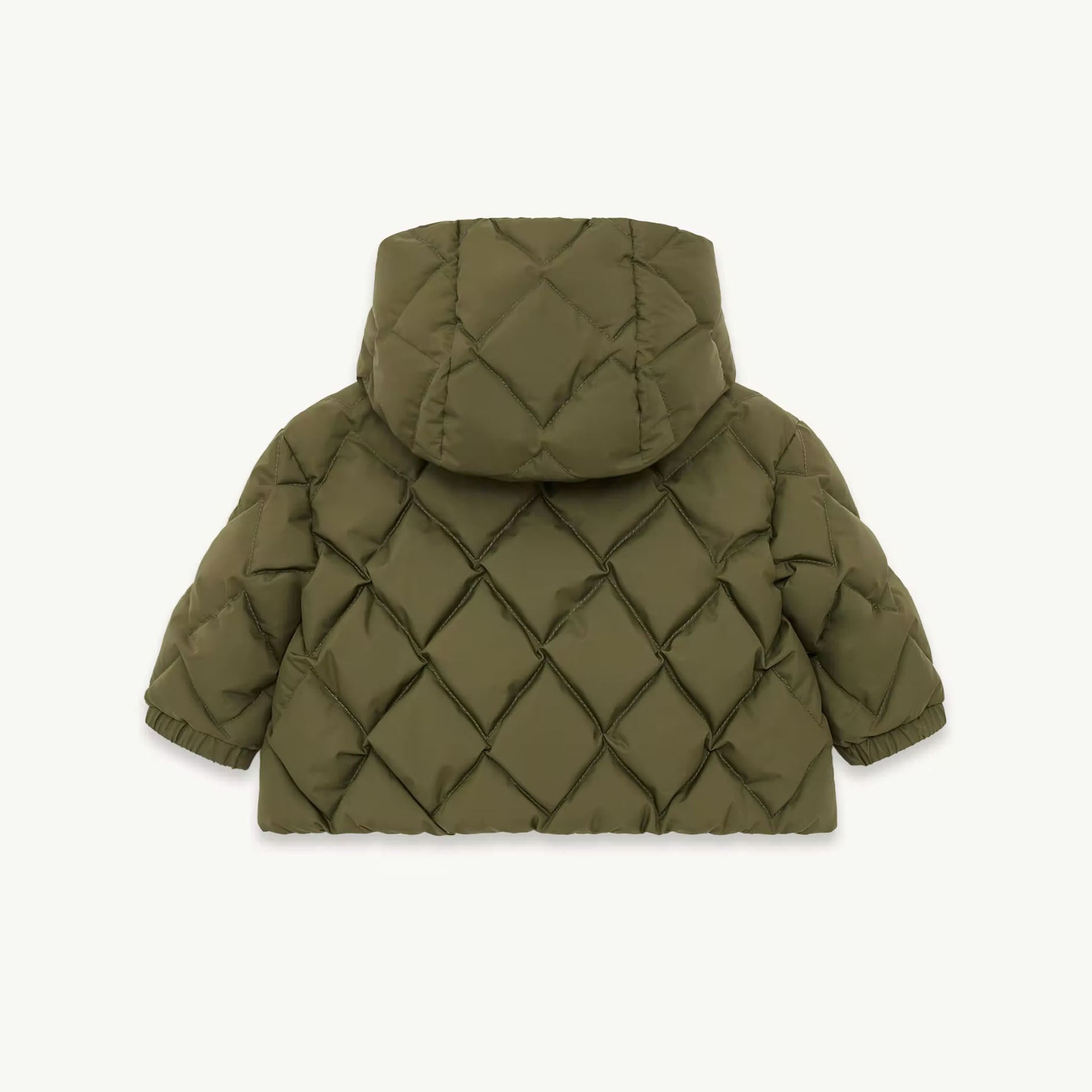 Baby Girls Dark Green "AVA" Padded Down Jacket