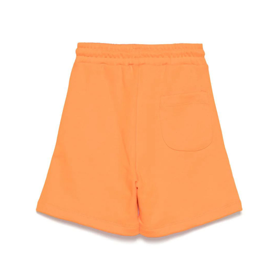 Boys Orange Cotton Shorts